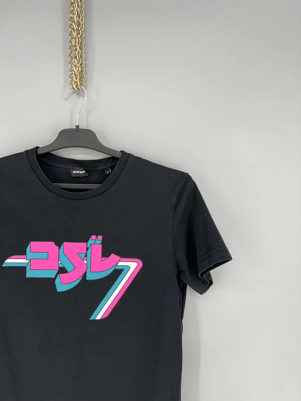 Other Vintage Diesel Black Just Y17 T-Shirt Japanese Style Size US S / EU 44-46 / 1 - 5 Thumbnail