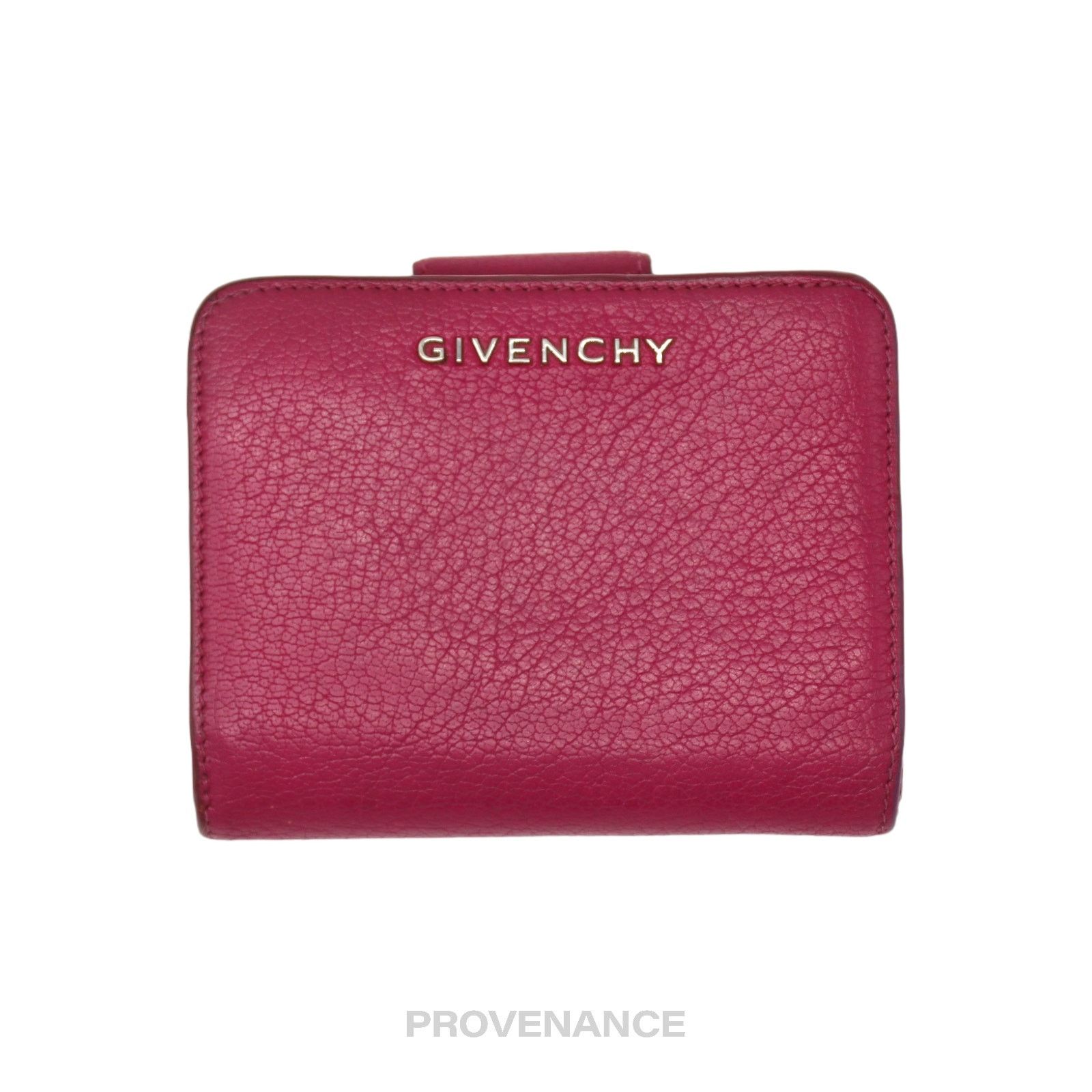 Givenchy 🔴 Givenchy Compact Snap Wallet - Pink Leather Size ONE SIZE - 2 Thumbnail