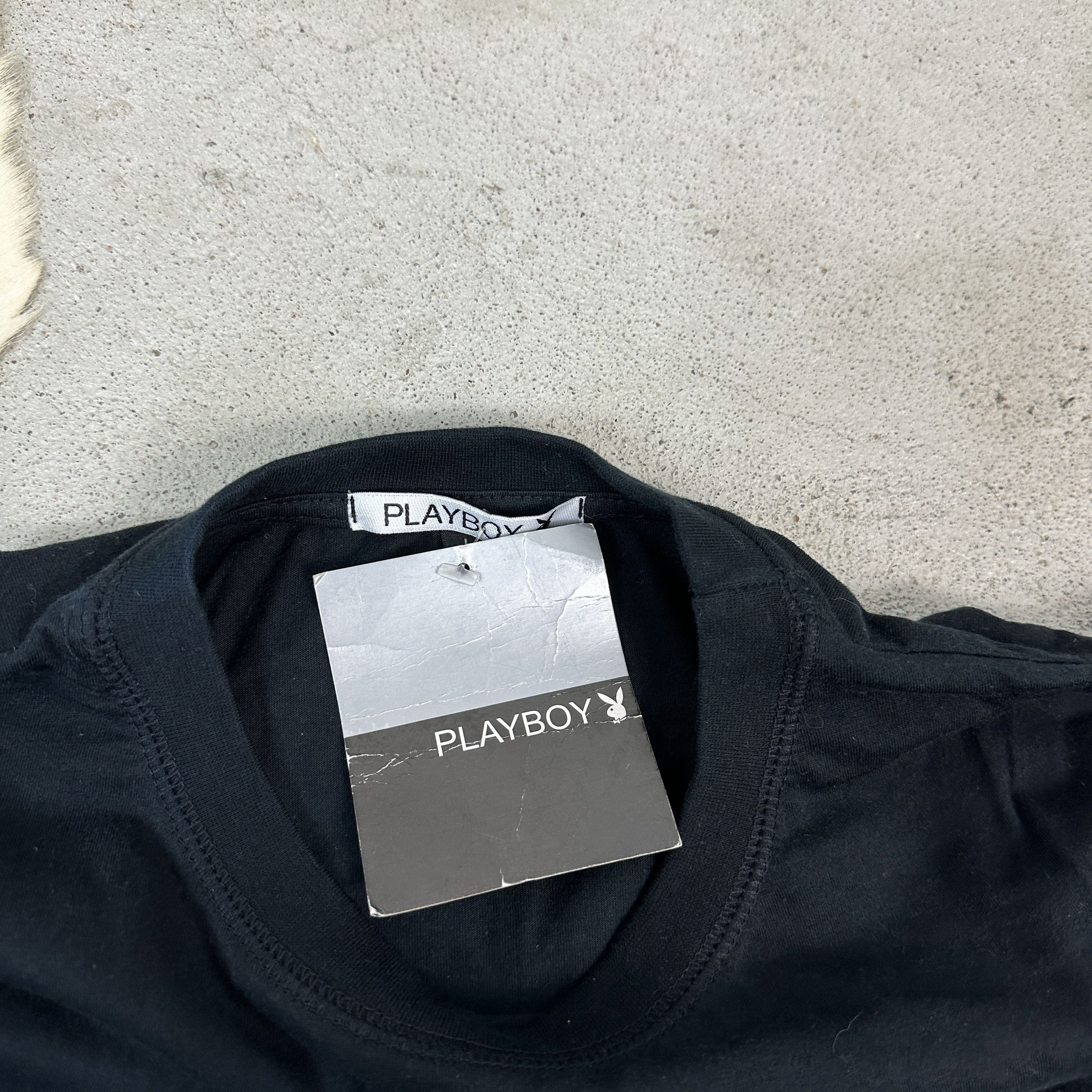 Playboy × Vintage Playboy T-shirt NEW with tag Size US L / EU 52-54 / 3 - 3 Thumbnail
