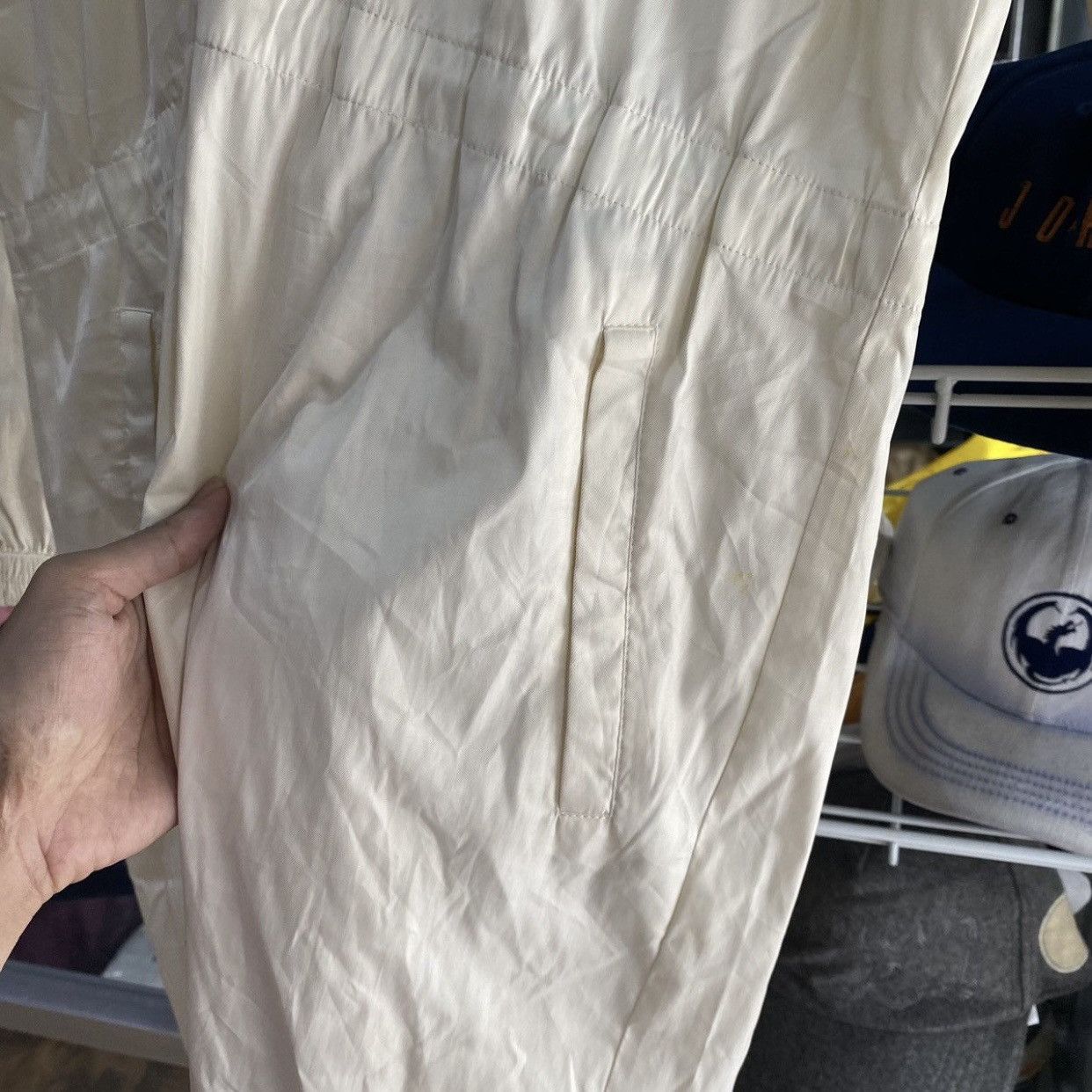 Balenciaga Vintage Balenciaga Golf Long Nylon Parka Hooded Raincoat Size US XL / EU 56 / 4 - 11 Thumbnail