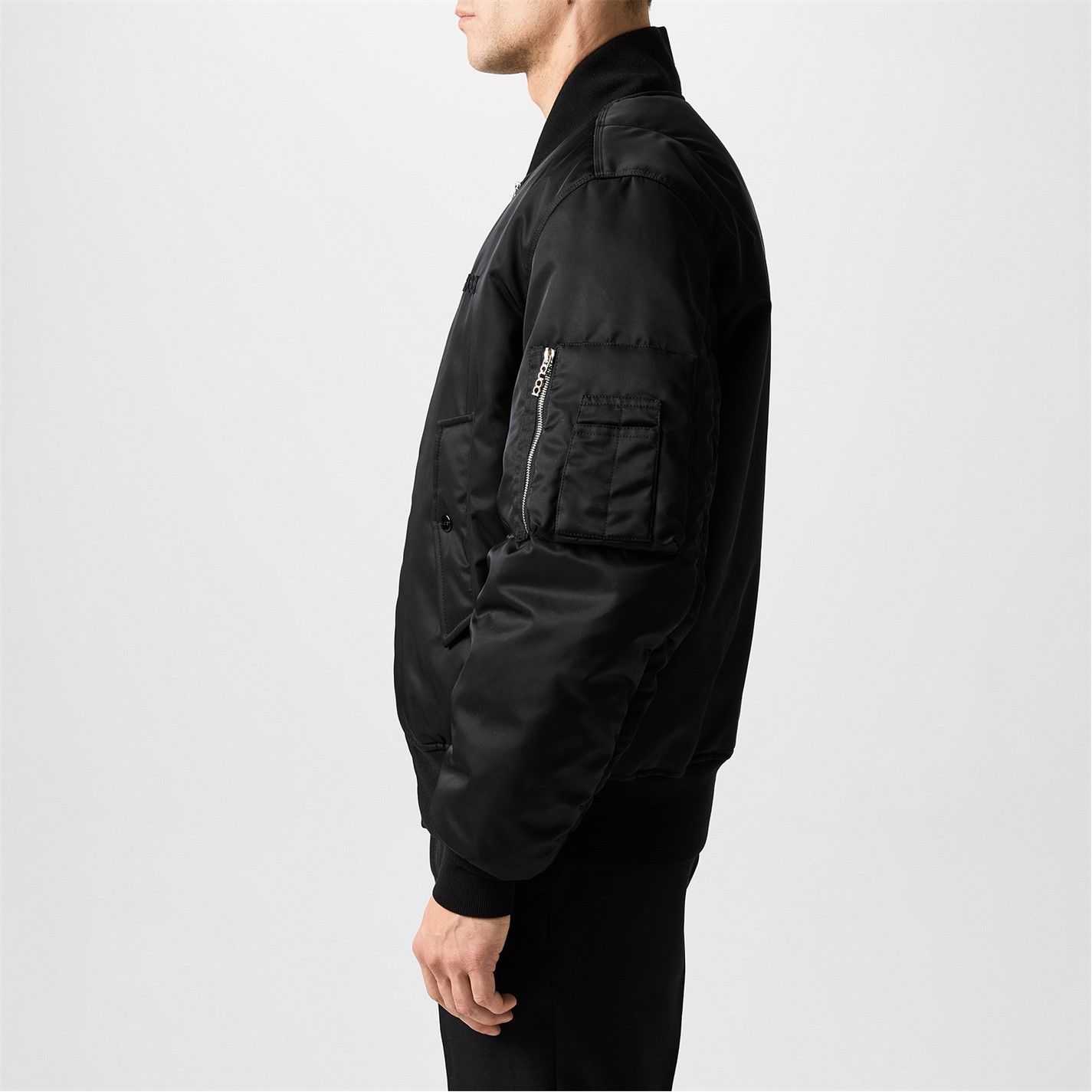 Gucci GUCCI Nylon Twill Bomber Jacket Size US L / EU 52-54 / 3 - 3 Thumbnail