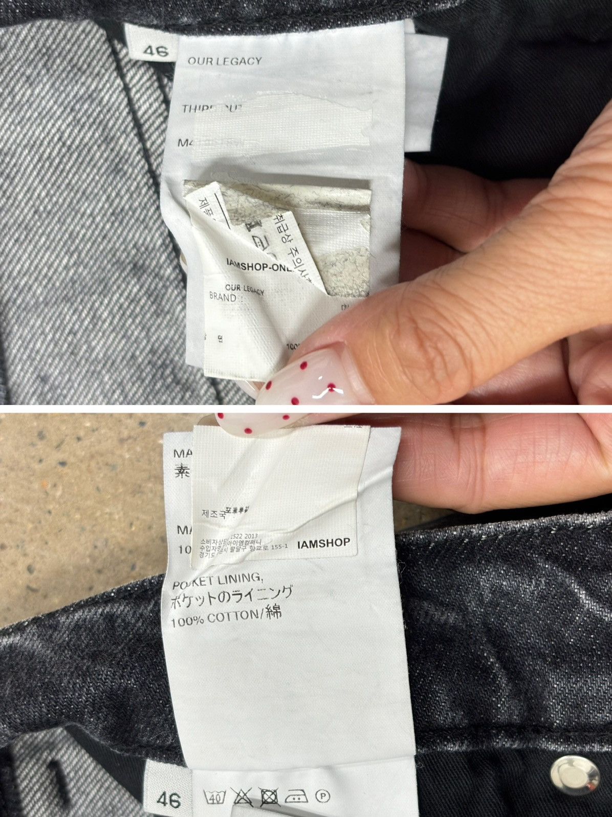 Our Legacy Our Legacy third cut Washed Denim Pants/ Jeans Size US 34 / EU 50 - 7 Thumbnail