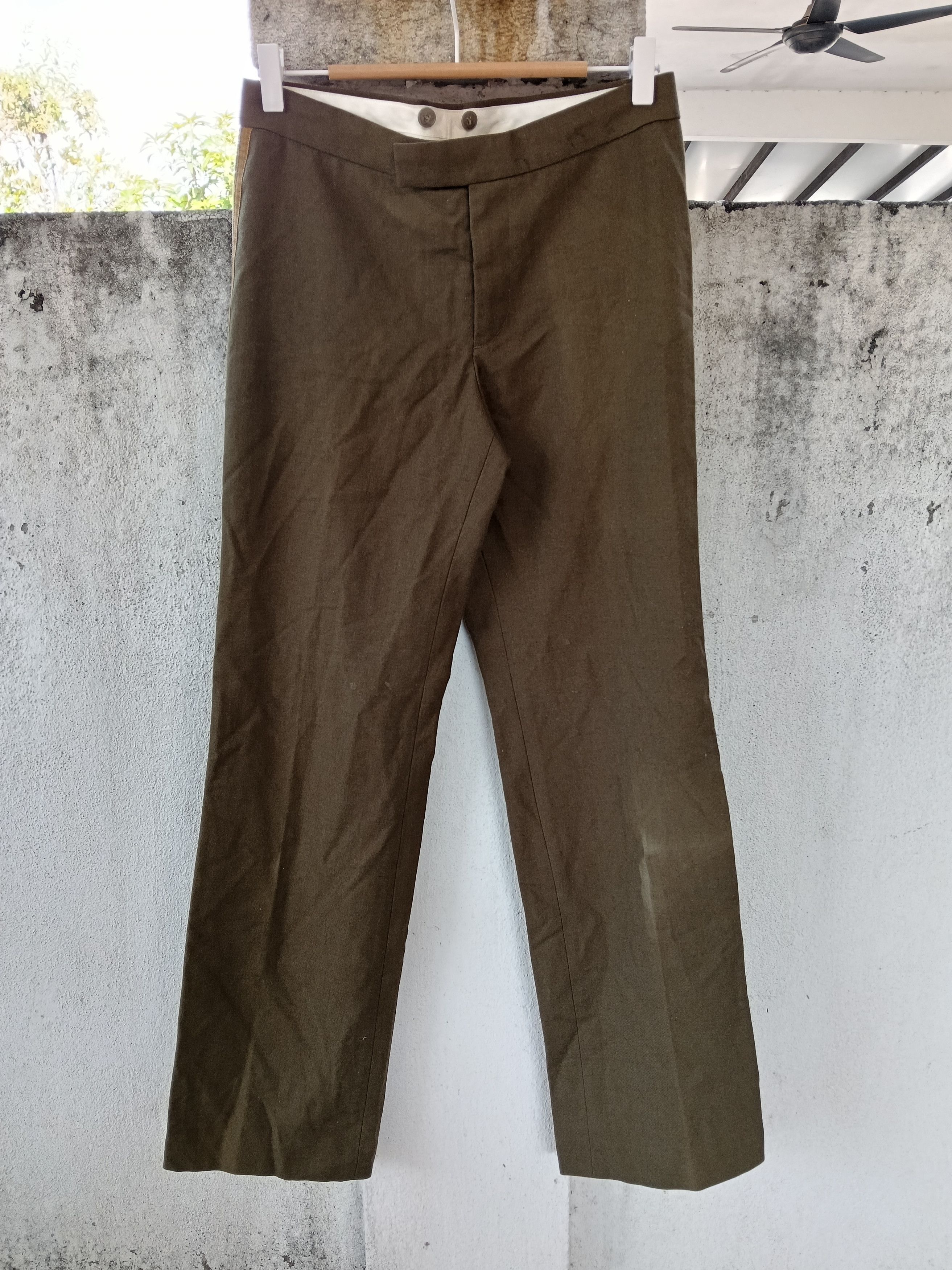 Japanese Brand 💥 Hemwork Unlimited Japanese Wool Pants 💥 Size US 30 / EU 46 - 1 Thumbnail