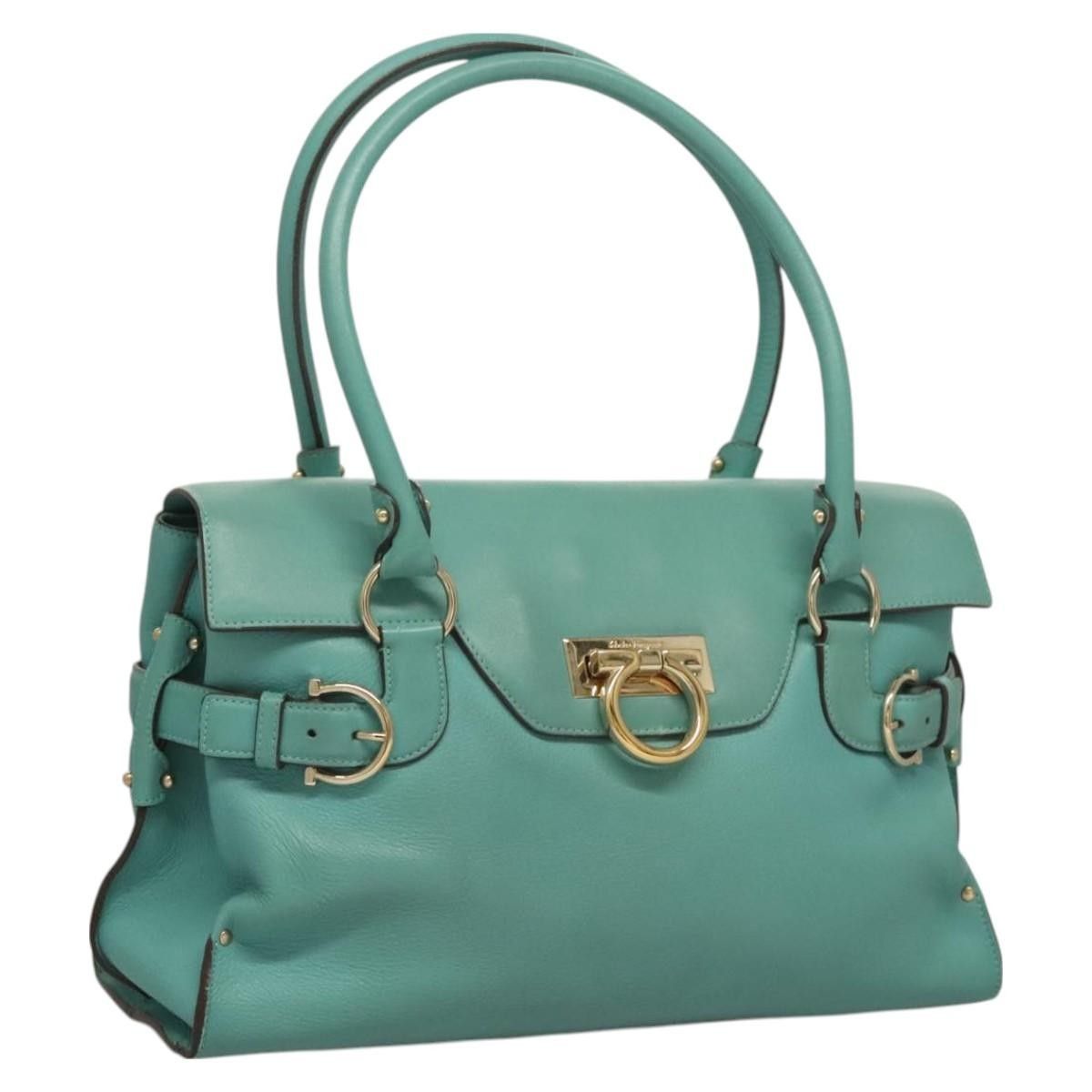 Salvatore Ferragamo Virna Satchel Leather