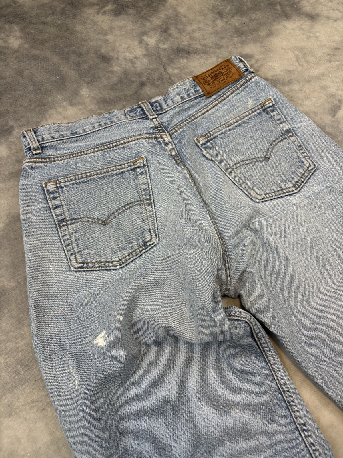 Levi's × Vintage Vintage Levi’s Silver Tab 746 501 90s USA Wide Leg Skate y2k Size US 34 / EU 50 - 7 Thumbnail