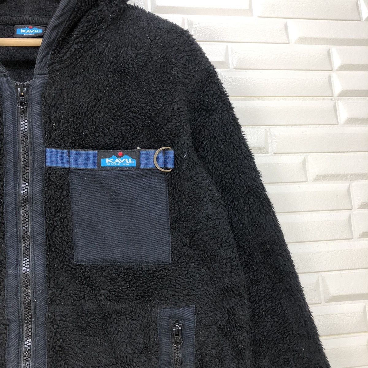 Japanese Brand × KAVU Kavu Fleece Hooded Jacket Size US M / EU 48-50 / 2 - 4 Thumbnail