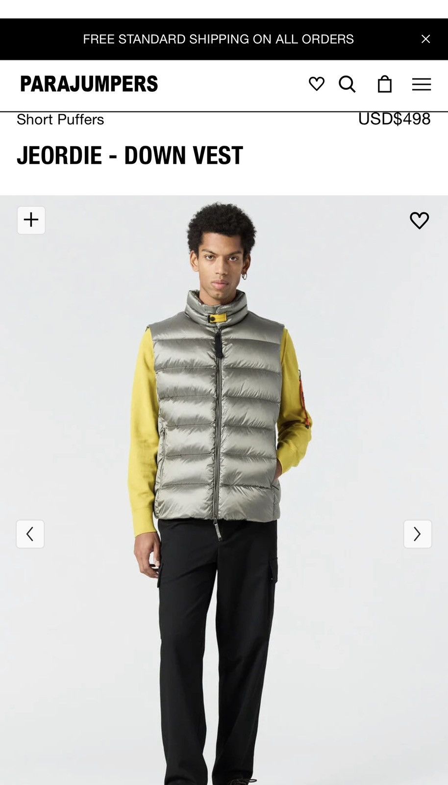 Parajumpers Parajumpers Black Vest Size US XL / EU 56 / 4 - 13 Thumbnail