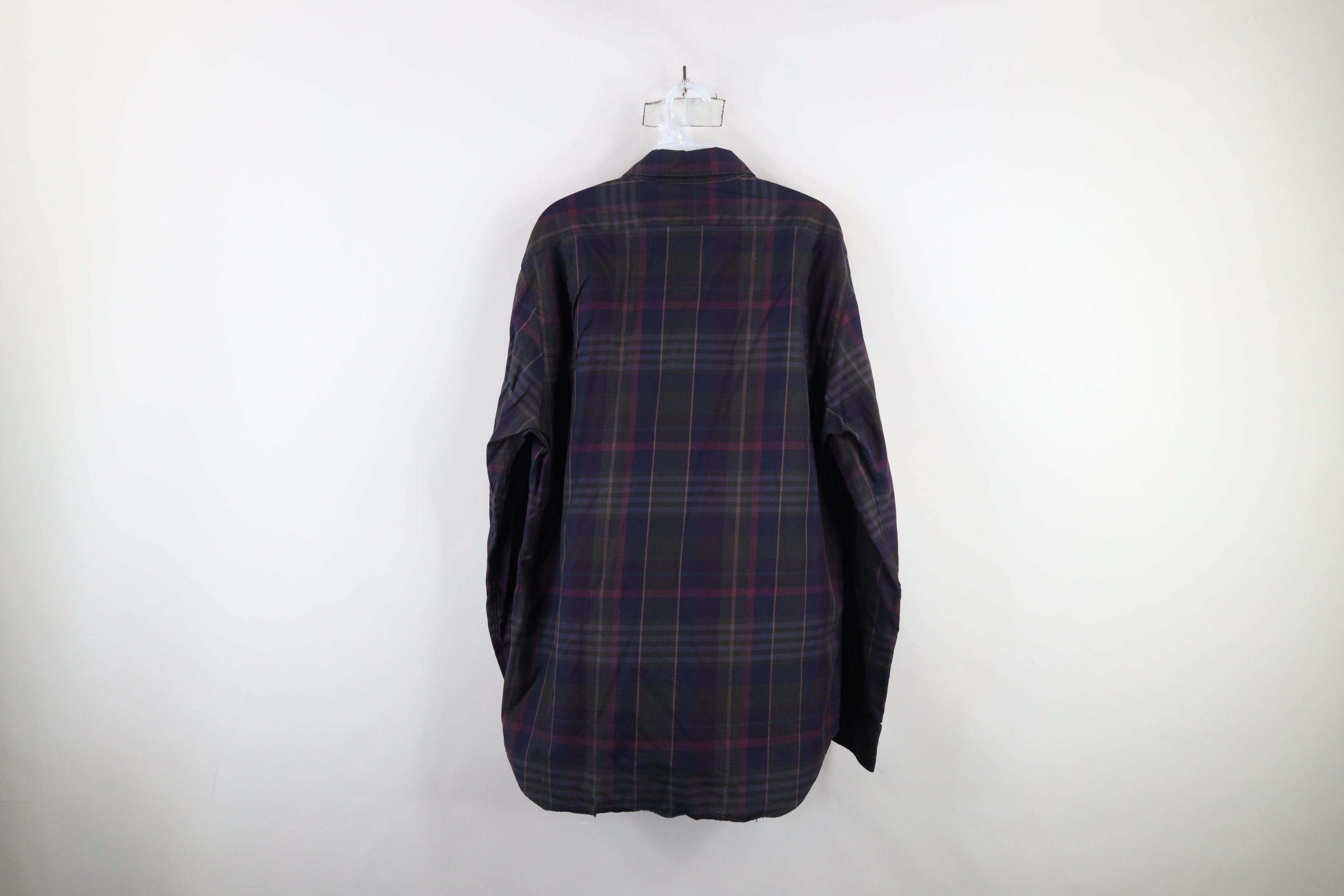 Ralph Lauren × Vintage Ralph Lauren RL Twill Collared Button Shirt Rainbow Plaid Size US XL / EU 56 / 4 - 9 Thumbnail