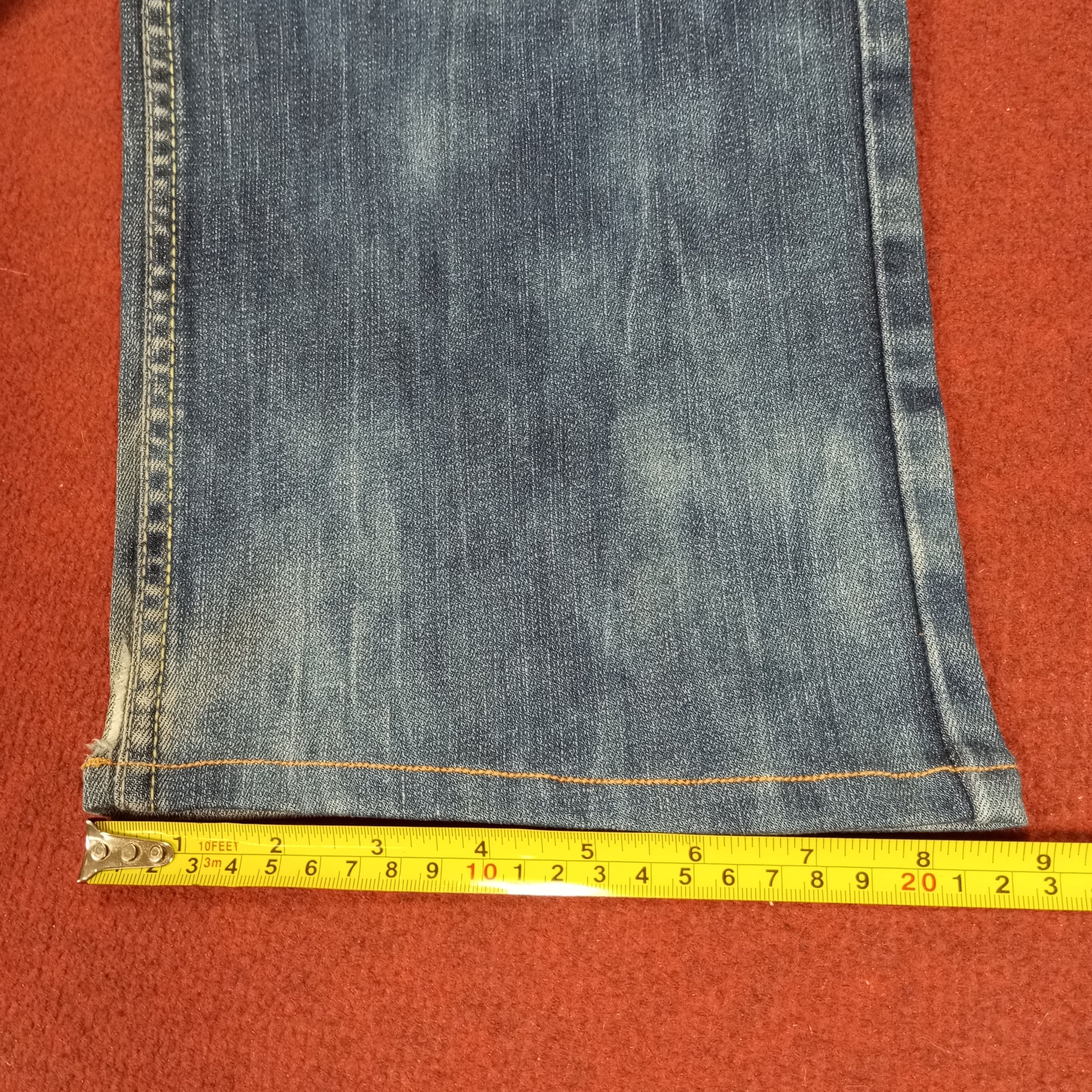 Christian Audigier × Ed Hardy × Vintage Ed Hardy Skulls Design Streetwear Style Jeans Size US 35 - 11 Thumbnail