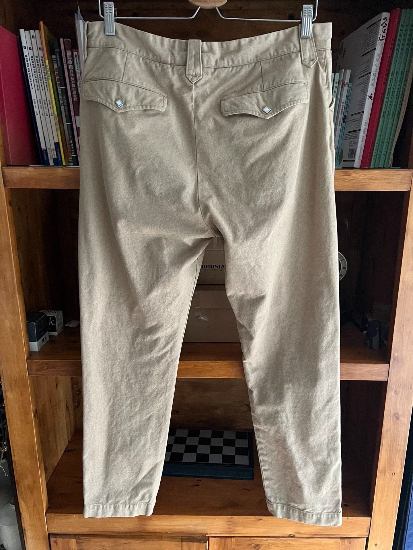 RRL Ralph Lauren RRL Vintage Beige Officer Pants Size US 32 / EU 48 - 6 Thumbnail
