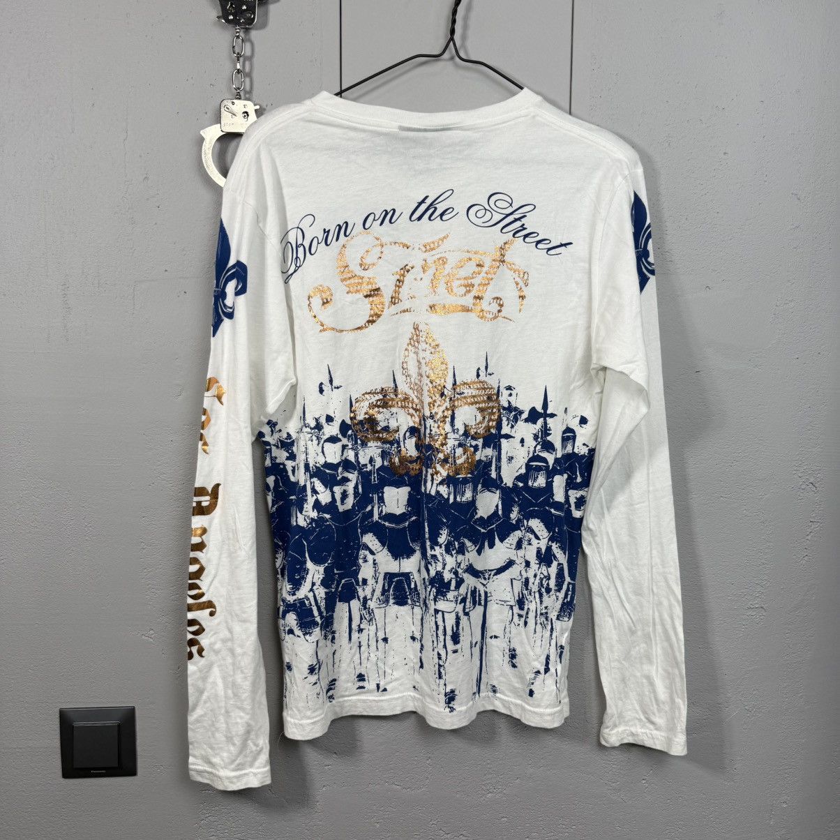 Christian Audigier Vintage Smet Christian Audigier Ed Hardy Long sleeve Size US L / EU 52-54 / 3 - 2 Thumbnail