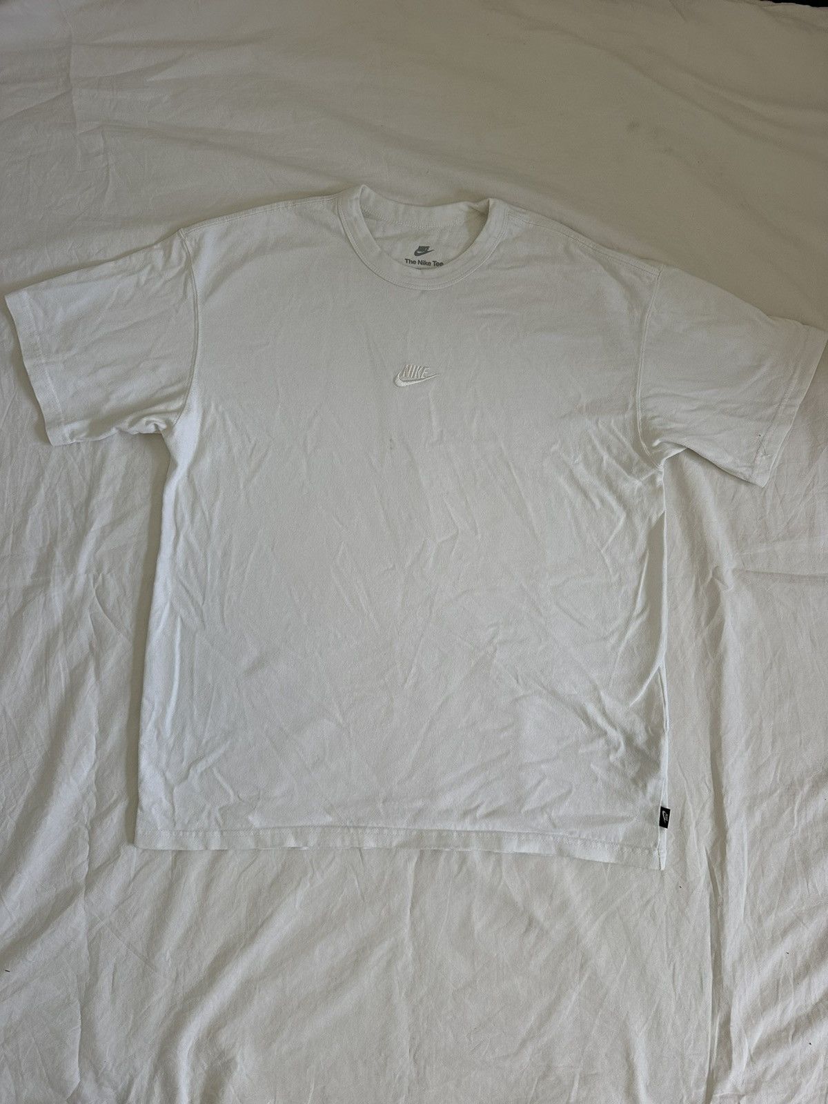Nike White Nike T-shirt Size US M / EU 48-50 / 2 - 1 Thumbnail