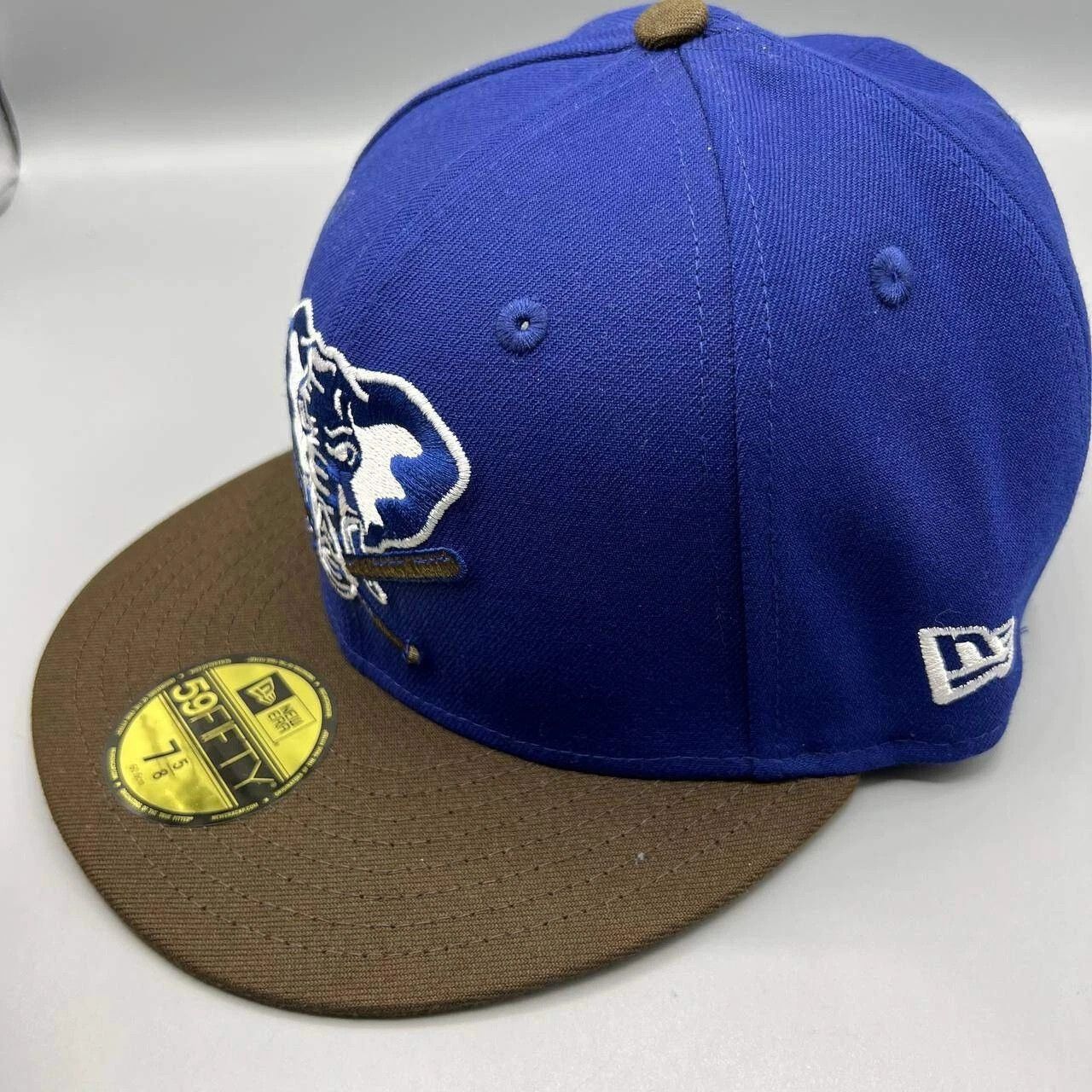 New Era Oakland Athletics Hat Men 7 5/8 59Fifty New Era Fitted Cap Size ONE SIZE - 3 Thumbnail