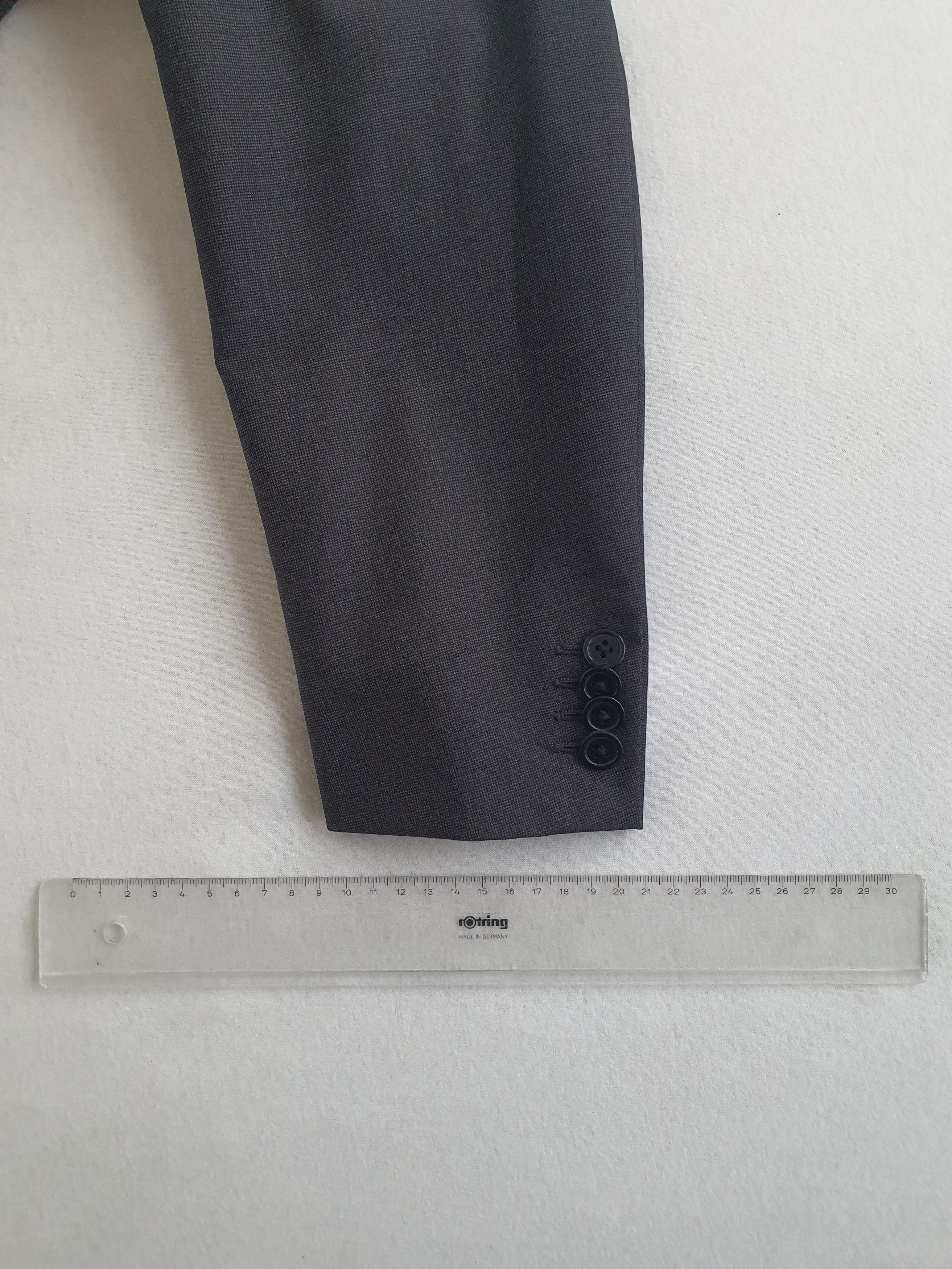Ermenegildo Zegna ''15 MILMIL 15'' Sports Coat Suit Jacket - Gray Puppytooth Size 38S - 8 Thumbnail