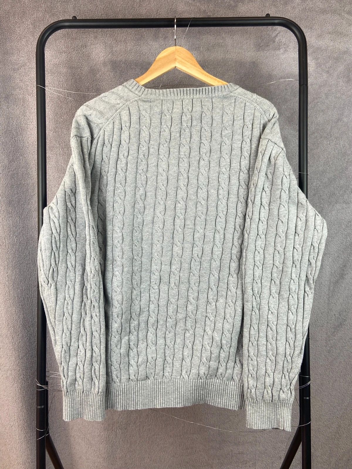 Gant Sweater Gant Vintage Y2K Streetwear High End Cable Knit Size US XXL / EU 58 / 5 - 5 Thumbnail