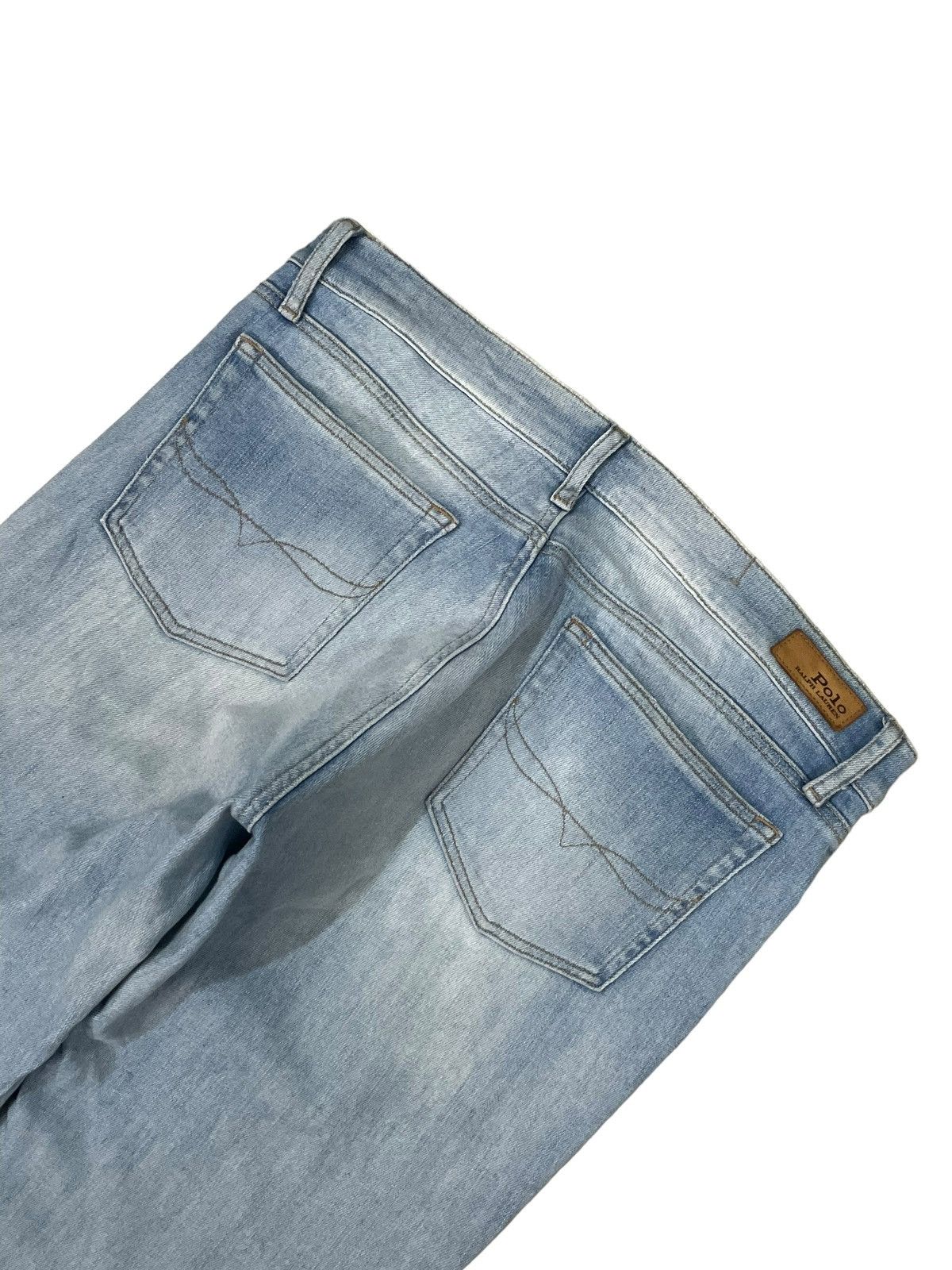 Polo Ralph Lauren Polo Ralph Lauren Unisex Distressed Slim Tapered Jeans Size US 34 / EU 50 - 7 Thumbnail