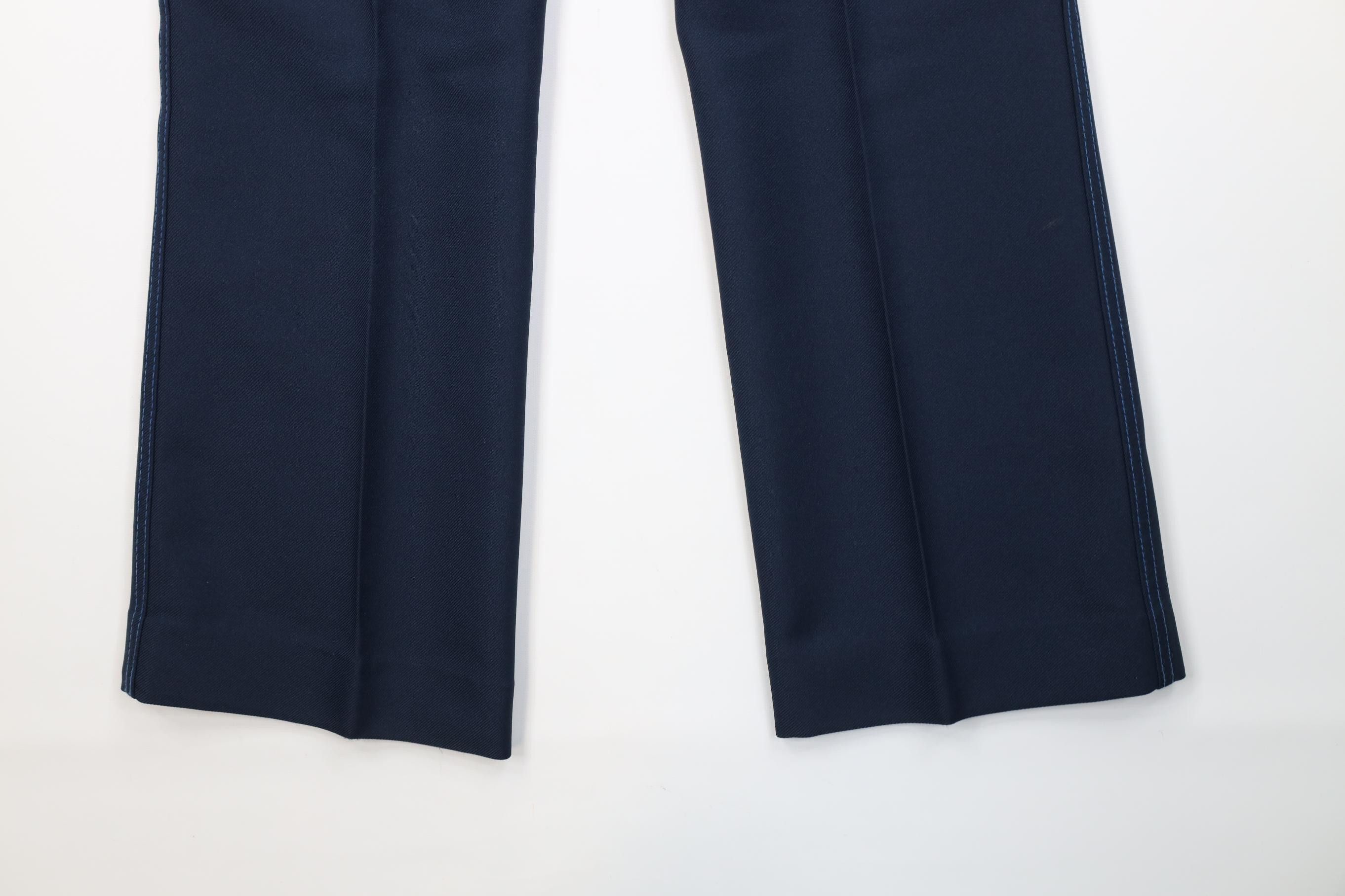 Vintage Vintage 60s 70s Streetwear Flared Wide Leg Chino Pants USA Size US 32 / EU 48 - 13 Thumbnail