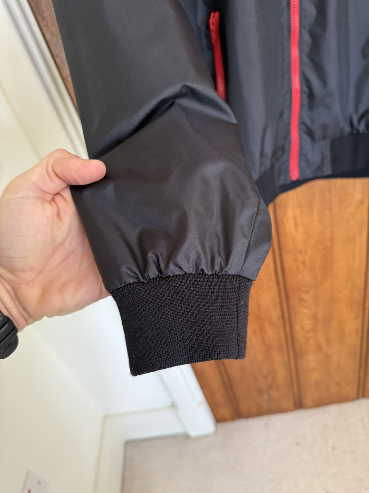 Celine SS21 Celine windbreaker hoodie jacket Hedi Slimane logo 52 Size US L / EU 52-54 / 3 - 13 Thumbnail