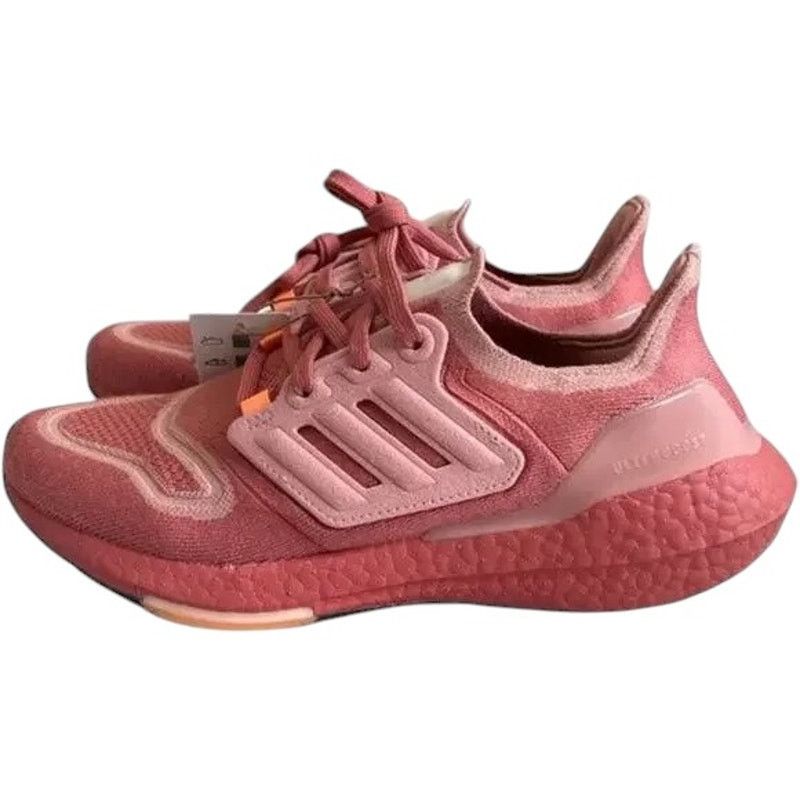 Adidas Adidas Ultraboost 22 Mauve/Orange Running Sneakers , US7.5 Size US 7.5 / IT 37.5 - 3 Thumbnail