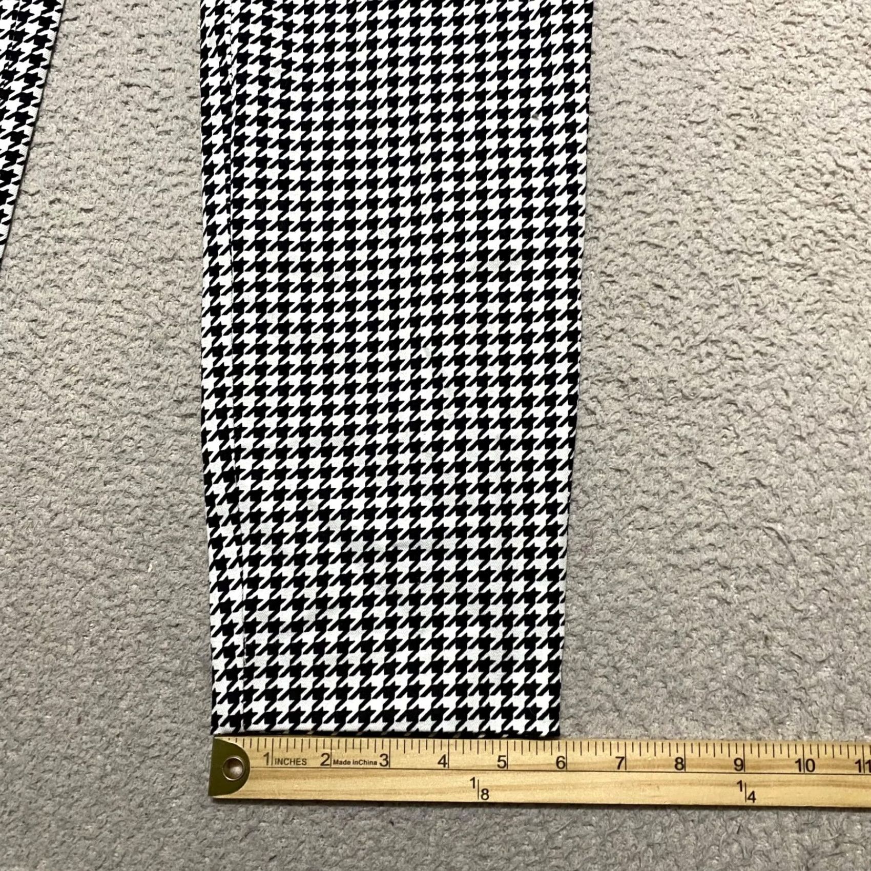 J.Crew J.CREW Pants Womens 6 Black Houndstooth Plaid Winnie Ankle Business Casual Shirts Accessories Size 28" / US 6 / IT 42 - 5 Thumbnail