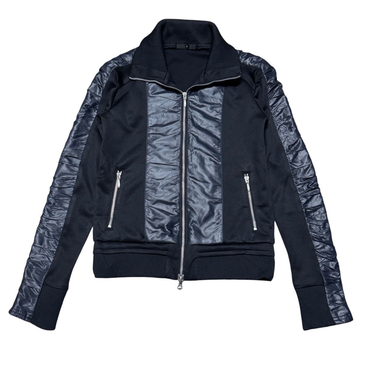 Japanese Brand The Twelve Hybrid Zipper Jacket Rick Owens Size US S / EU 44-46 / 1 - 1 Thumbnail
