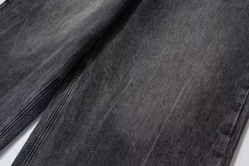 Designer × Japanese Brand Black Washed Damage Baggy jeans Size US 34 / EU 50 - 4 Thumbnail