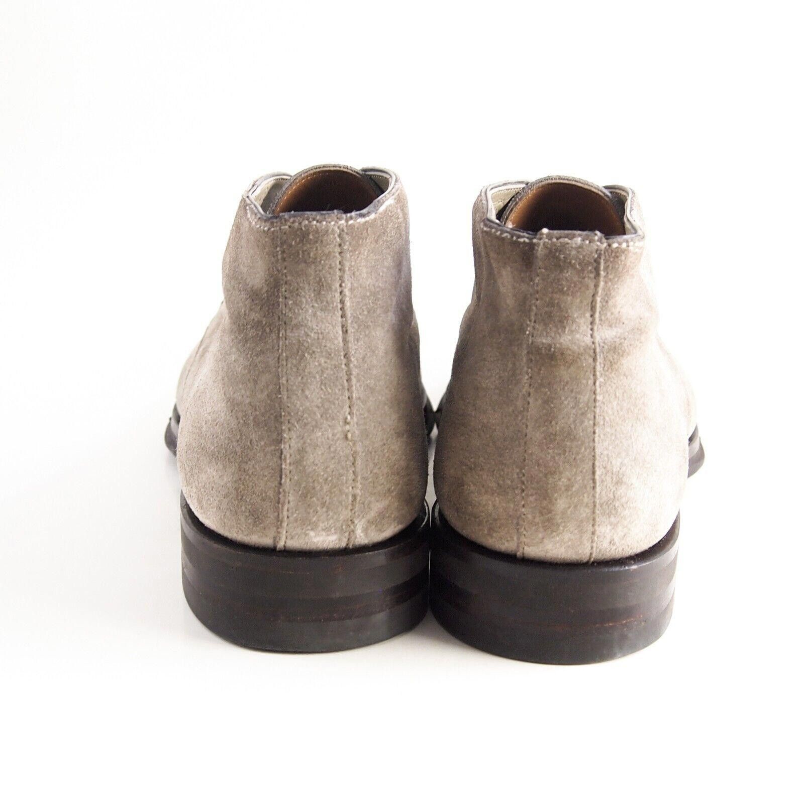 Santoni Santoni Chukka Boots Gray Sandy Suede US 9.5 EU 42.5 Size US 9.5 / EU 42-43 - 9 Thumbnail