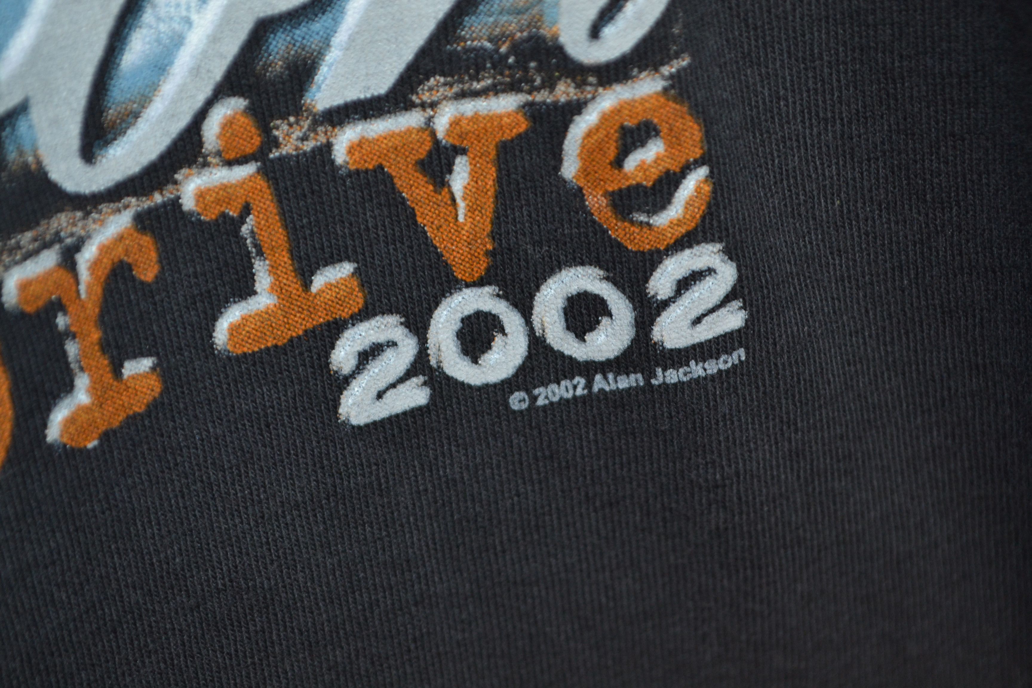 Band Tees Vintage 2002 Alan Jackson Drive Tour T-Shirt XL Size US XL / EU 56 / 4 - 3 Thumbnail
