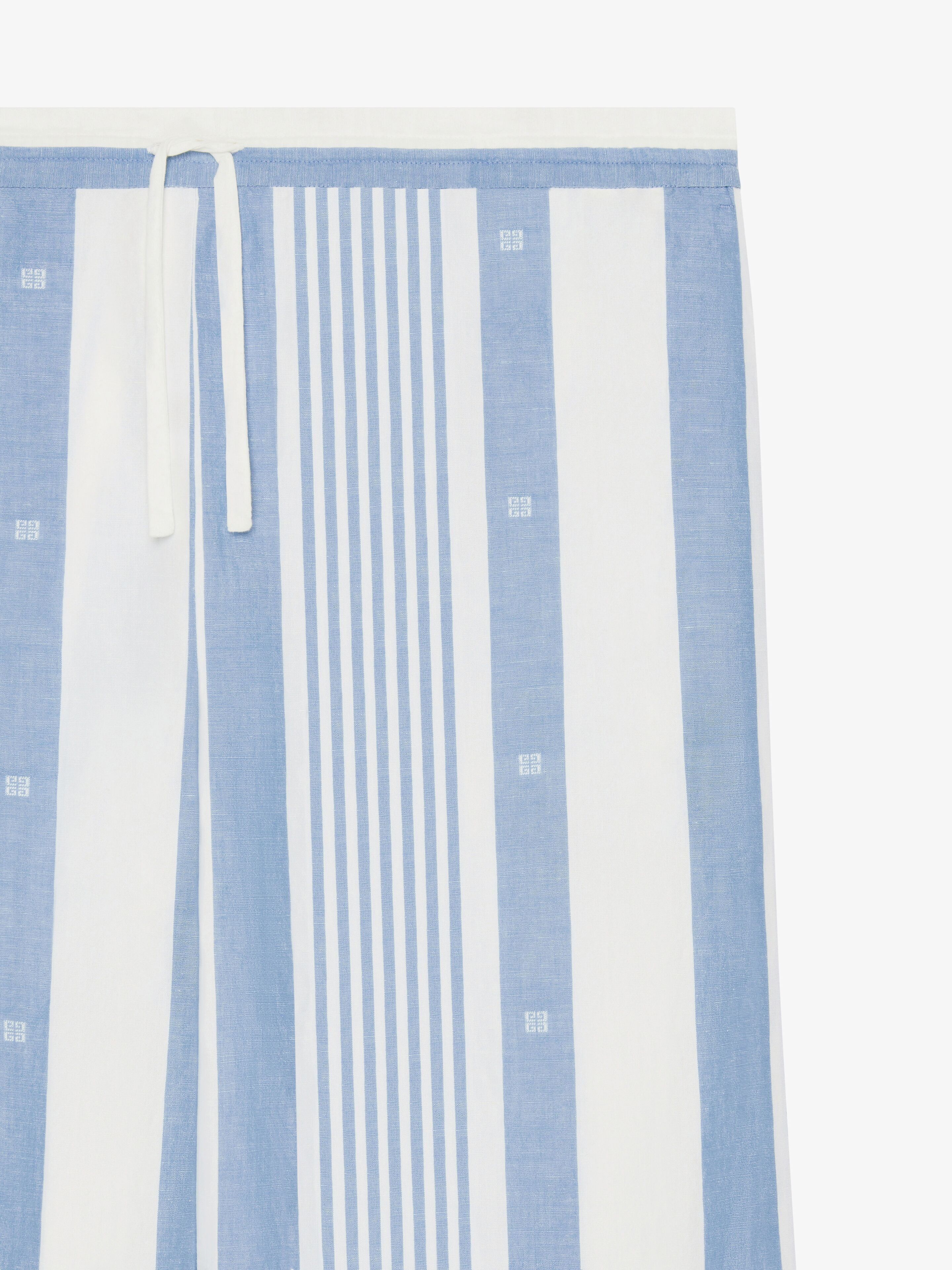 Givenchy o1w1db10825 Trousers in Blue/White Size 25" / US 0 / IT 36 - 5 Thumbnail
