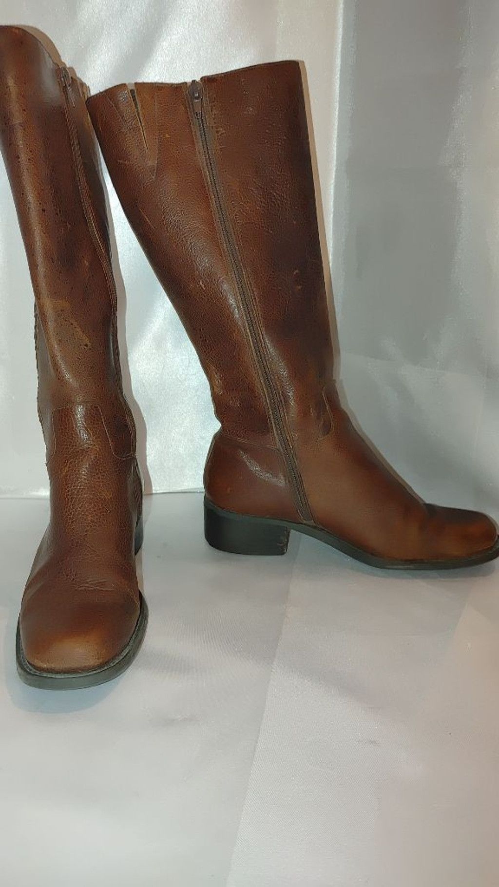 The Unbranded Brand Nicole Made in Brazil Leather Boots Size 7M Size US 7 / IT 37 - 6 Thumbnail
