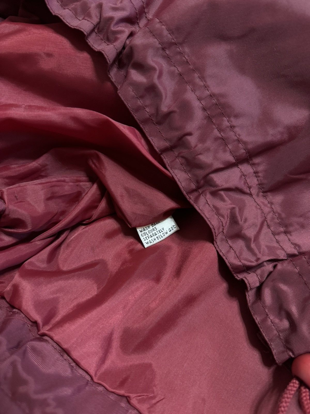 Adidas × Vintage Vintage Adidas Burgundy Anorak Nylon Jacket Size US XL / EU 56 / 4 - 18 Thumbnail