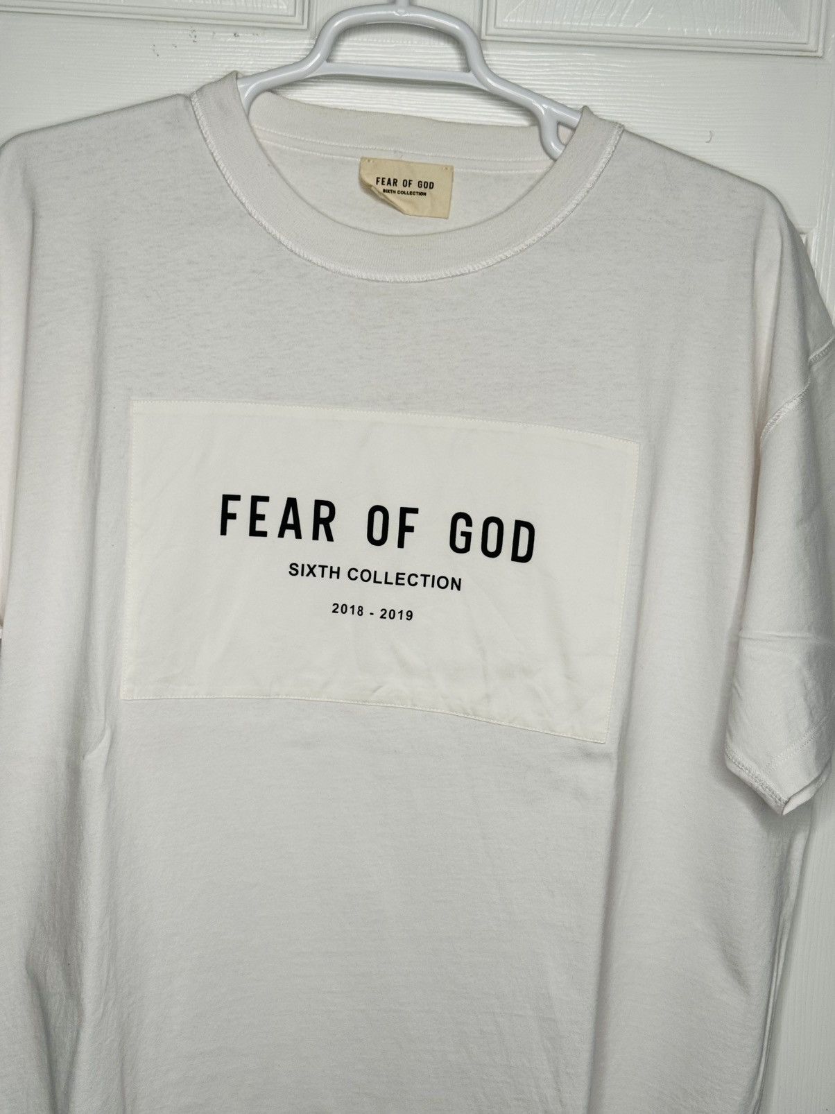 Fear of God Fear of God Sixth Collection Short Sleeve Patch T-Shirt Size US XL / EU 56 / 4 - 2 Thumbnail