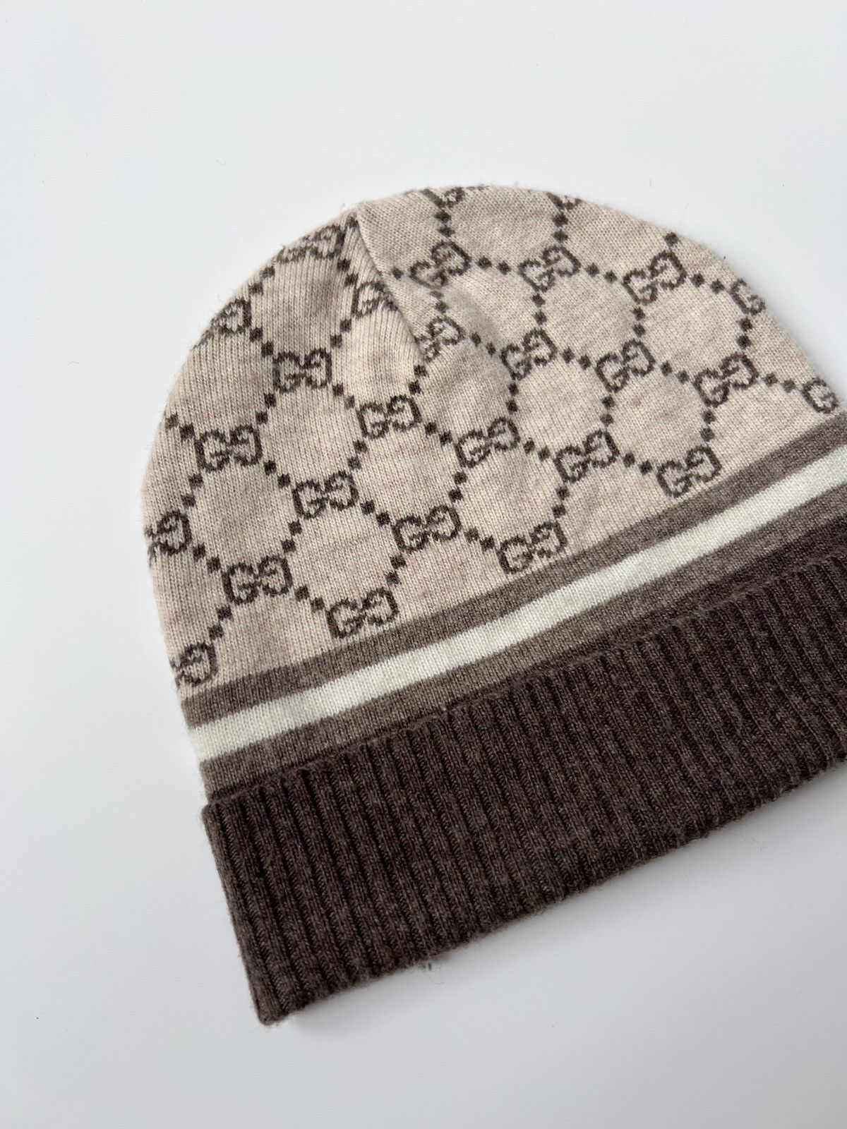 Gucci Gucci Monogram Beanie Size ONE SIZE - 2 Thumbnail