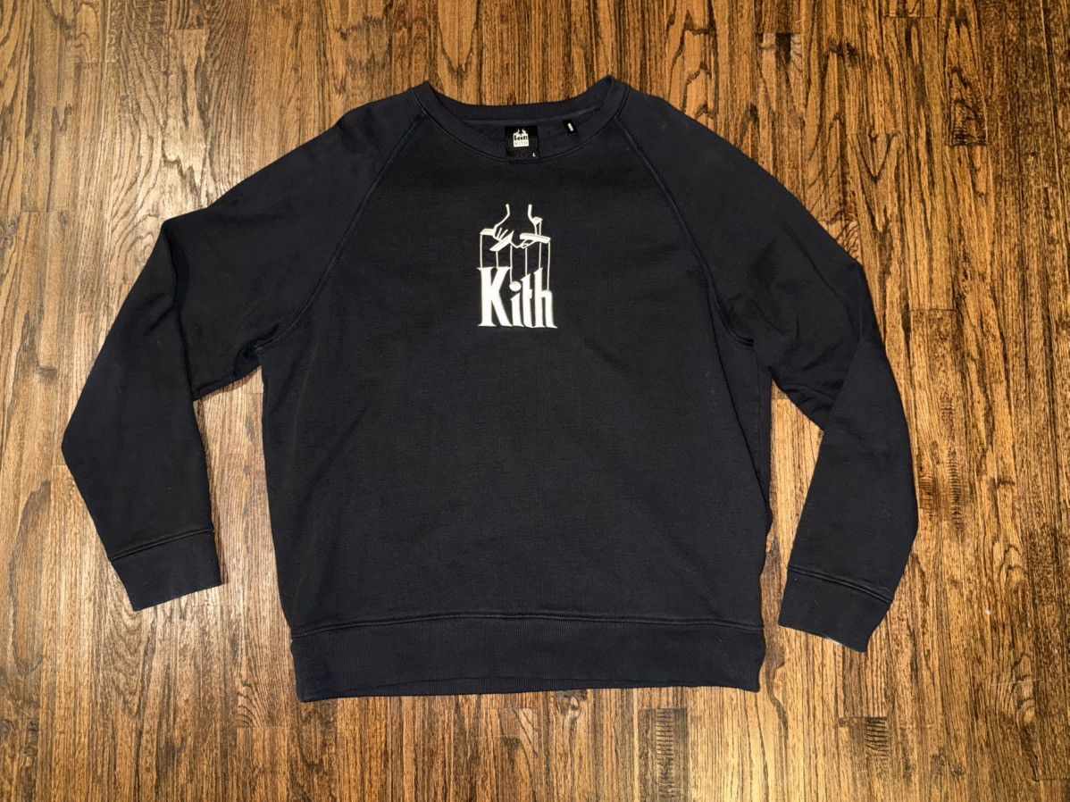 Kith KITH X The Godfather Embroidered Crewneck Sweatshirt Sz L Size US L / EU 52-54 / 3 - 7 Thumbnail