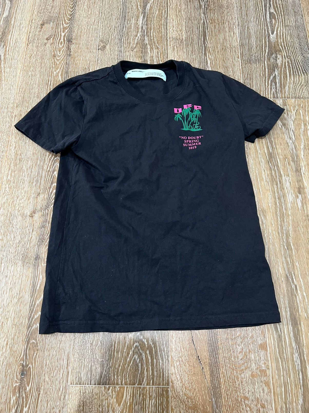 Off-White Off white no doubt spring summer 2019 tee Size US S / EU 44-46 / 1 - 2 Thumbnail