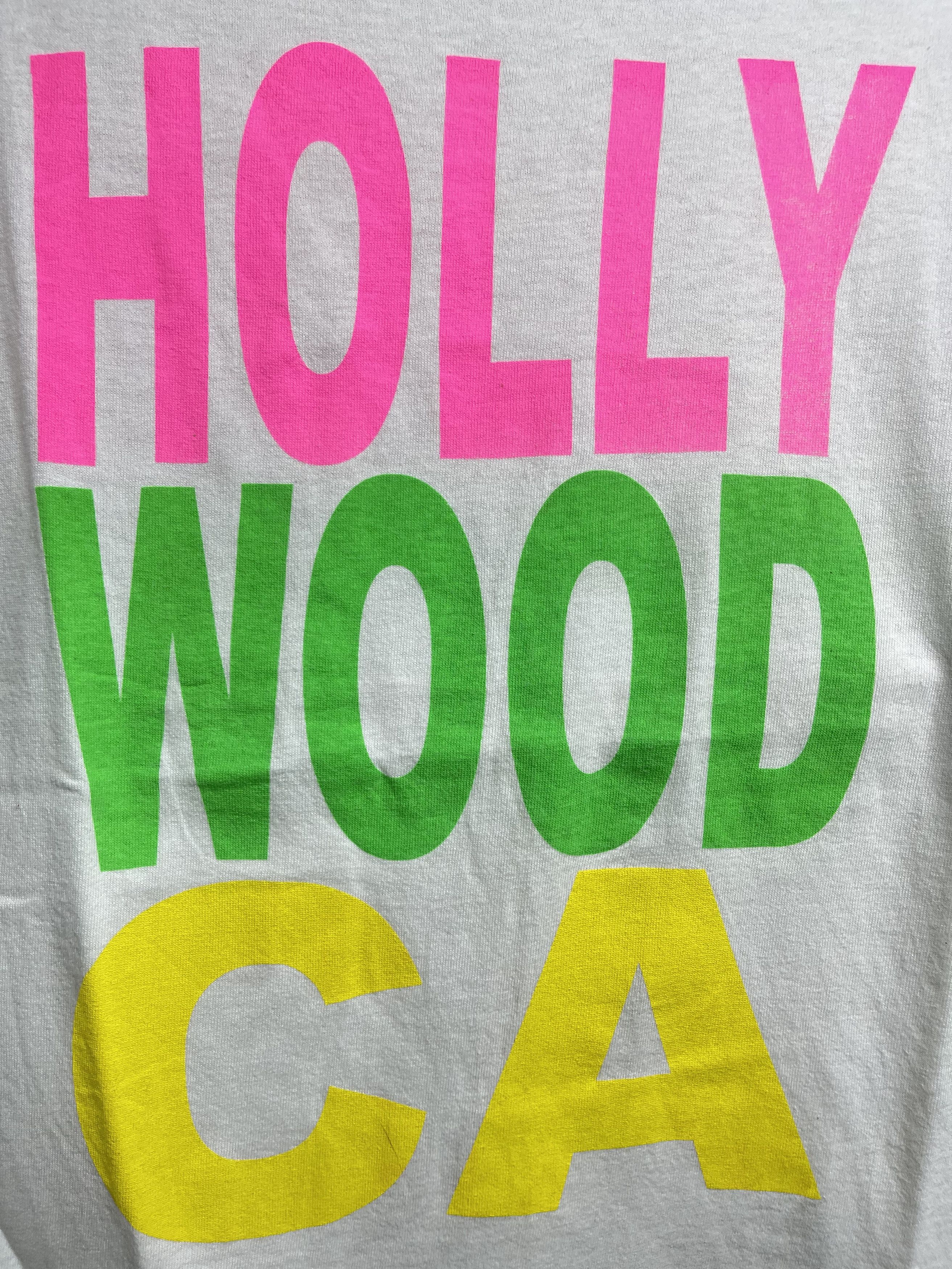 Vintage Neon Hollywood California Tee S Size US S / EU 44-46 / 1 - 2 Thumbnail