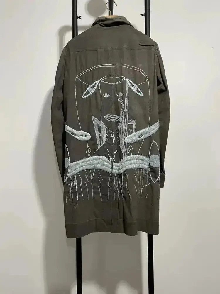 Rick Owens Sz 48 Rick Owens Stitches Parkas-2507 Size US M / EU 48-50 / 2 - 3 Thumbnail