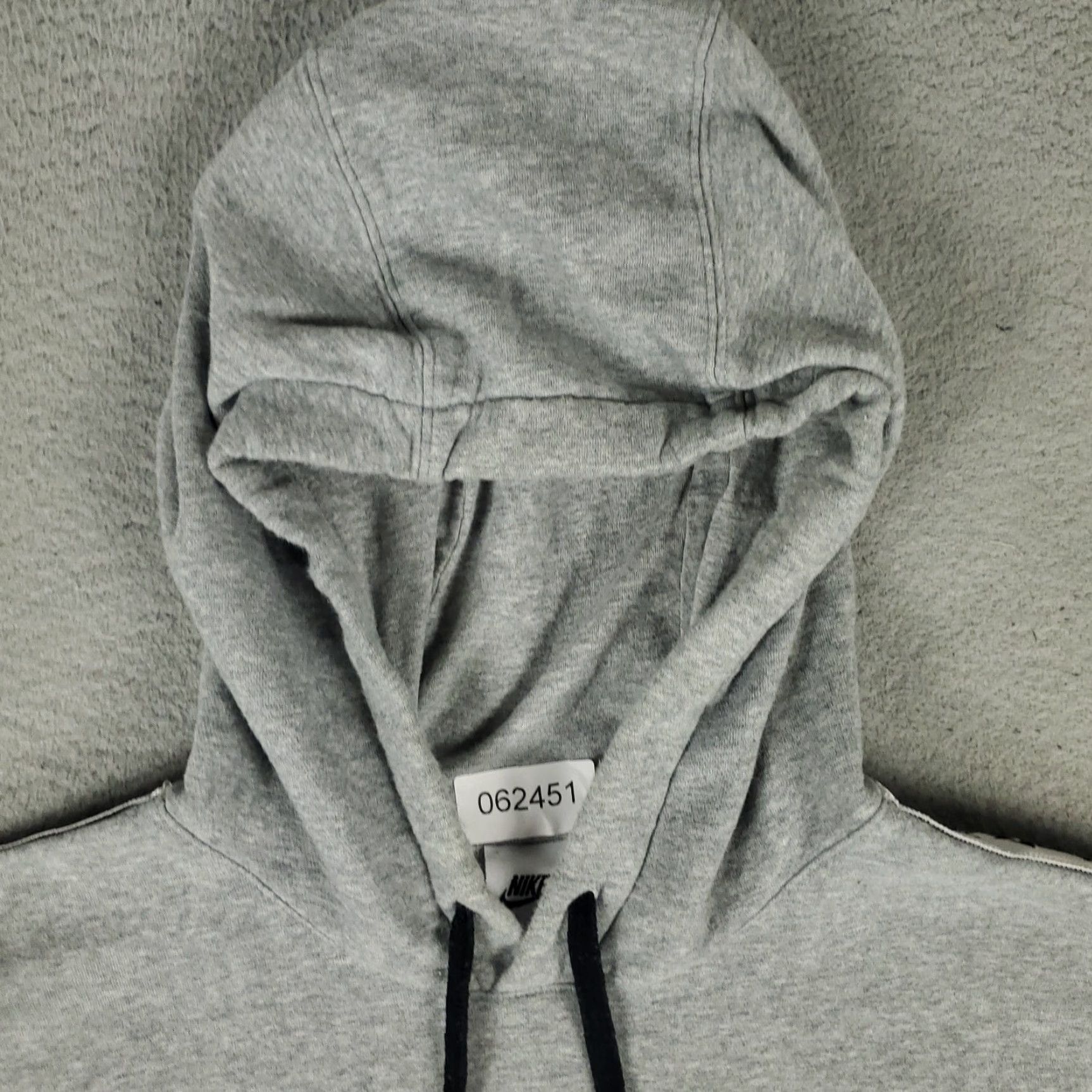 Nike Nike Hoodie Mens XL Gray Swoosh Pullover Sweatshirt Crew Neck Size US XL / EU 56 / 4 - 2 Thumbnail