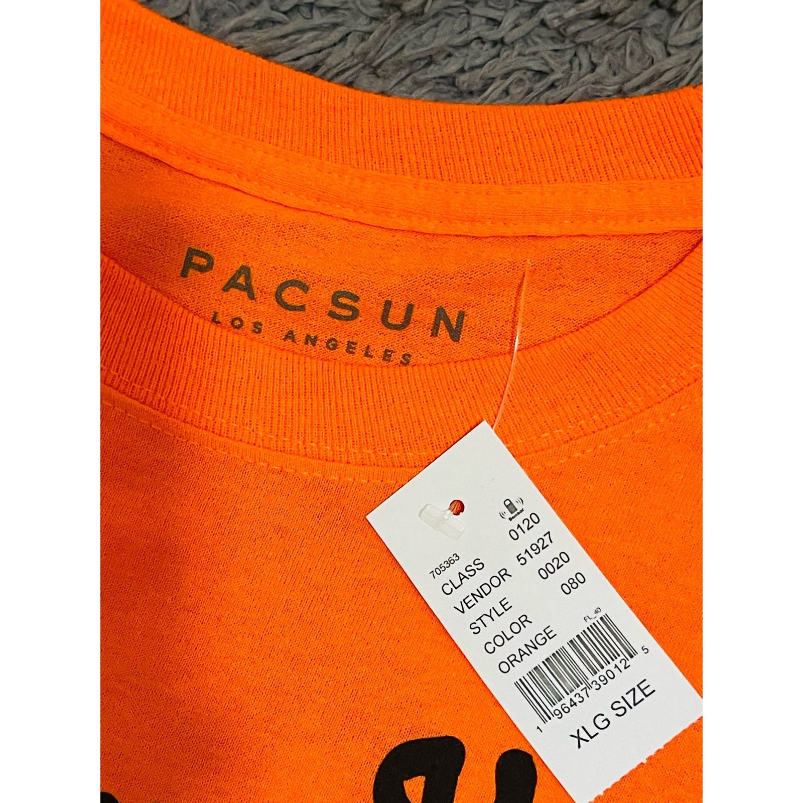 Pacsun PacSun Orange The Good And The Bad T-Shirt Size US XL / EU 56 / 4 - 3 Thumbnail