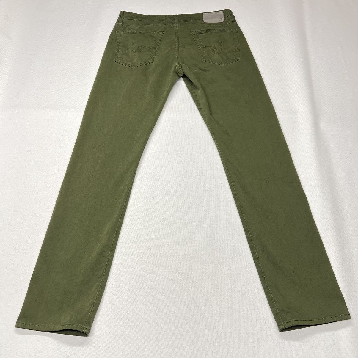 AG Adriano Goldschmied AG Adriano Goldschmied Pants Green The Graduate Tailored Leg Size US 33 - 15 Thumbnail