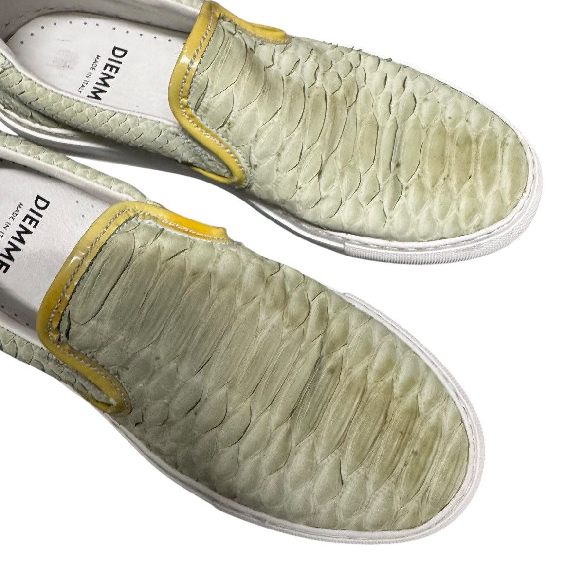 Diemme × Heliot Emil Diemme Pyhton Leather Garda Slip on Sneaker Size US 9 / IT 39 - 9 Thumbnail