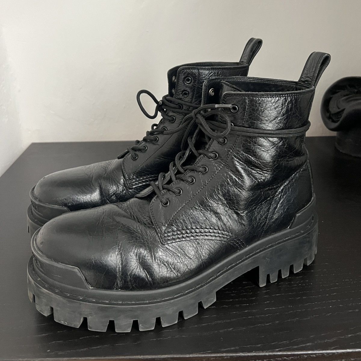 Balenciaga Balenciaga Strike Boots sz 46 | Grailed