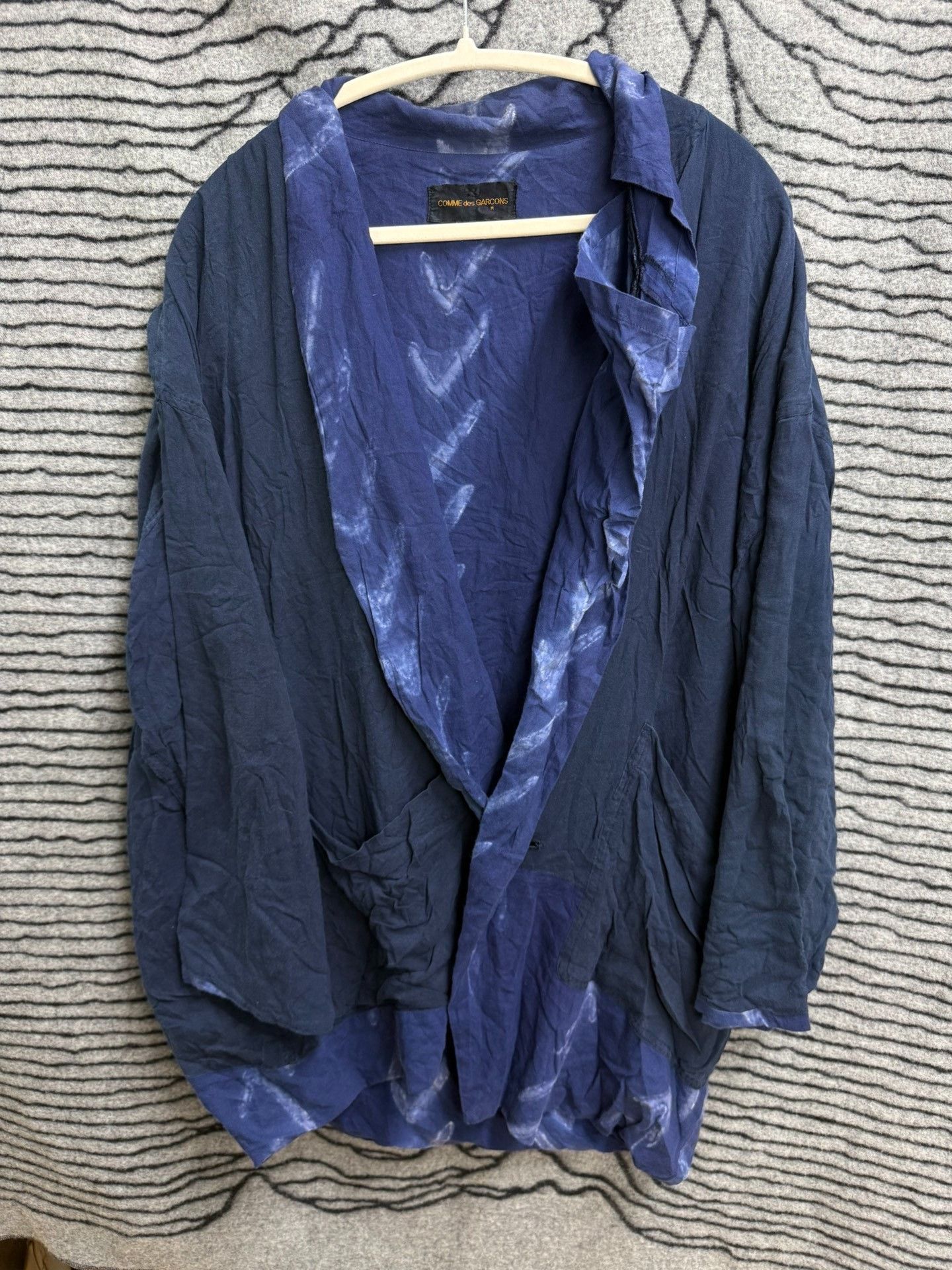 Comme des Garcons Comme des Garçons 80s Dyed Cotton Jacket Size US M / EU 48-50 / 2 - 1 Thumbnail