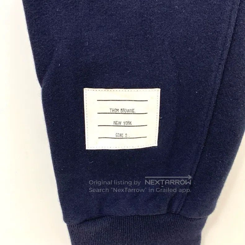 Thom Browne Thom Browne size 2 Classic Sweatpants, Navy Blue Size US 27 - 4 Thumbnail