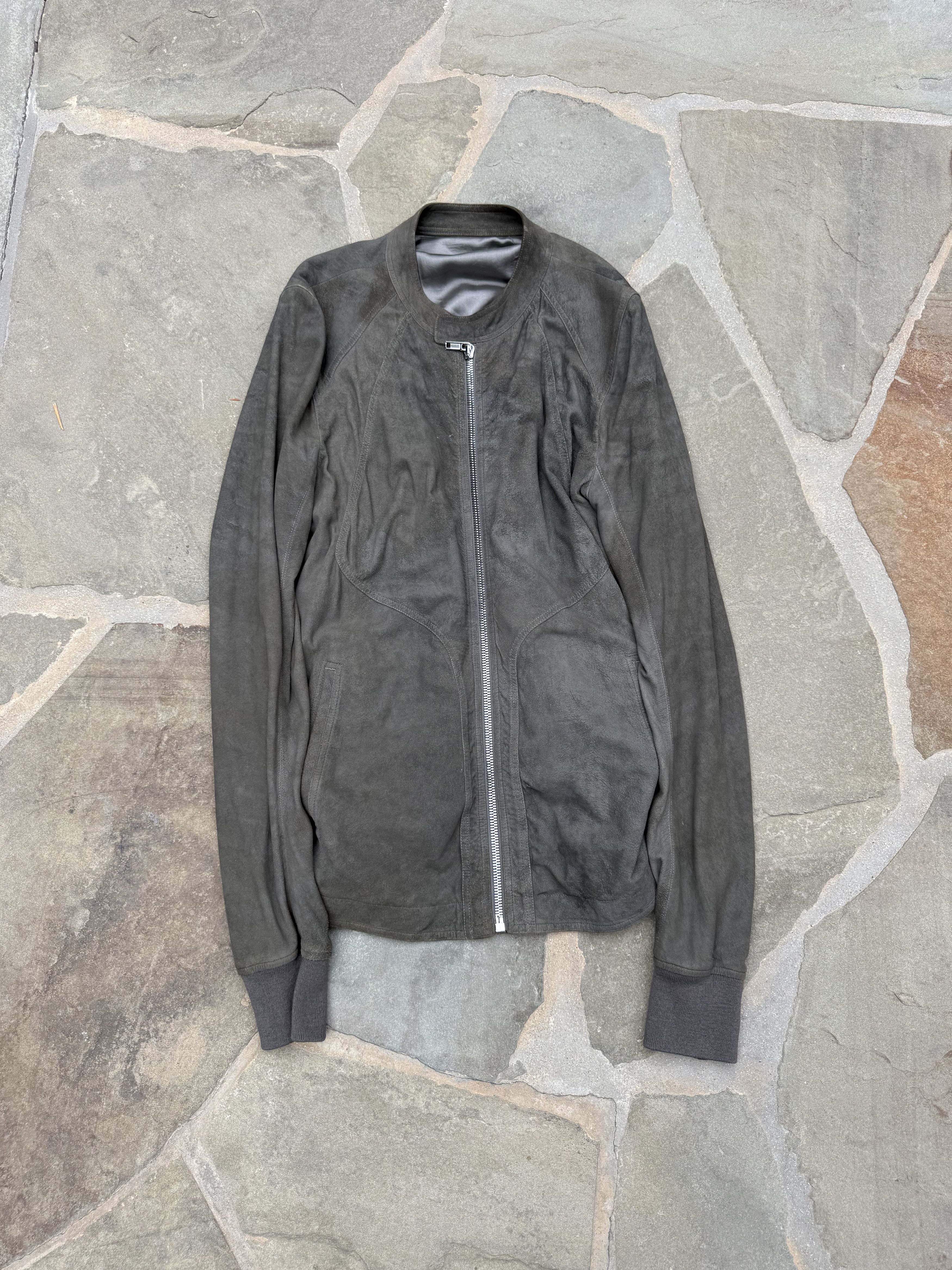 Rick Owens Rick Owens Blistered Suede Jacket Size US L / EU 52-54 / 3 - 1 Thumbnail