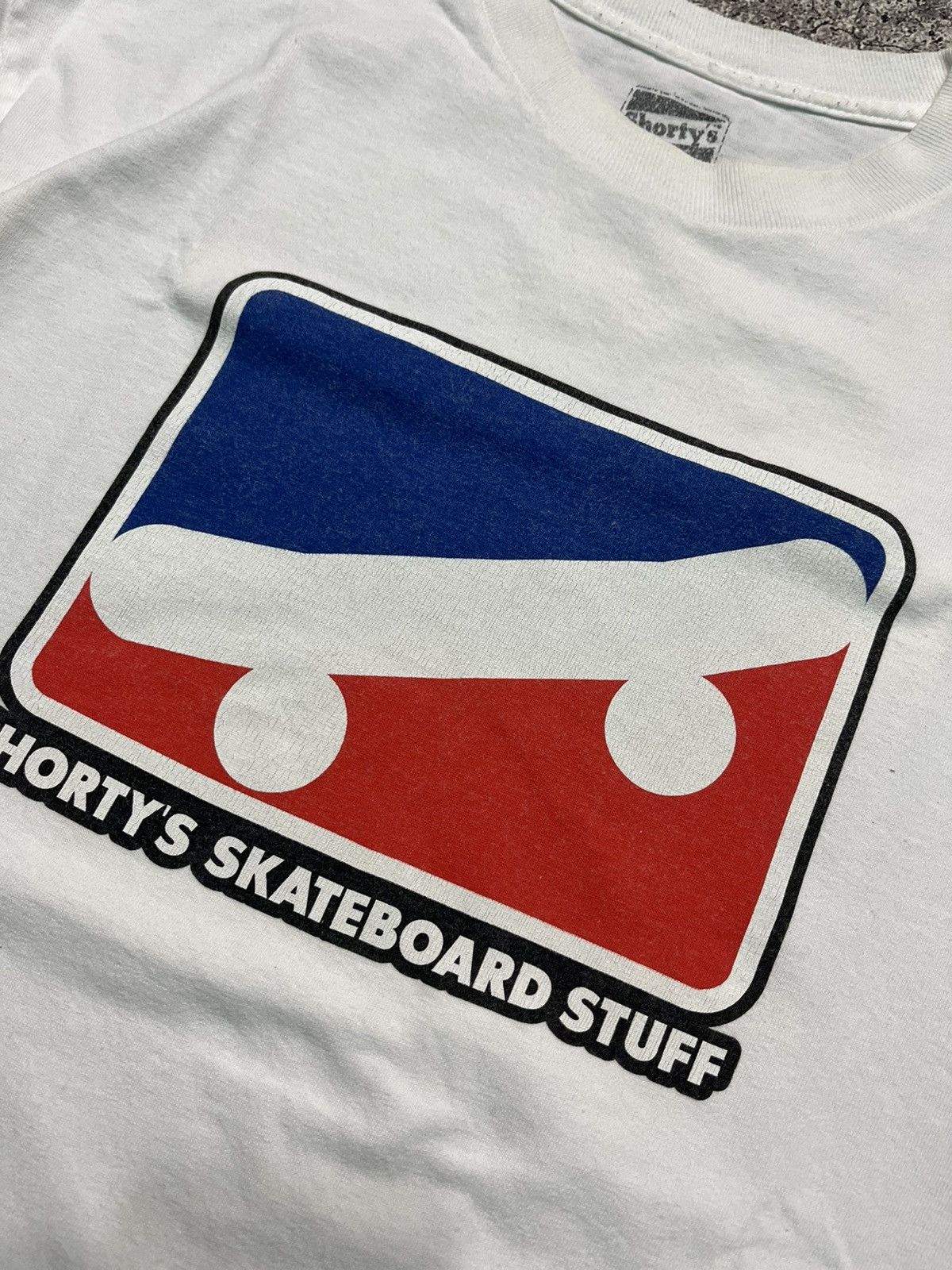 Shorty's Skateboards Vintage Shorty’s Skateboards Stuff White T-Shirts Size US M / EU 48-50 / 2 - 2 Thumbnail