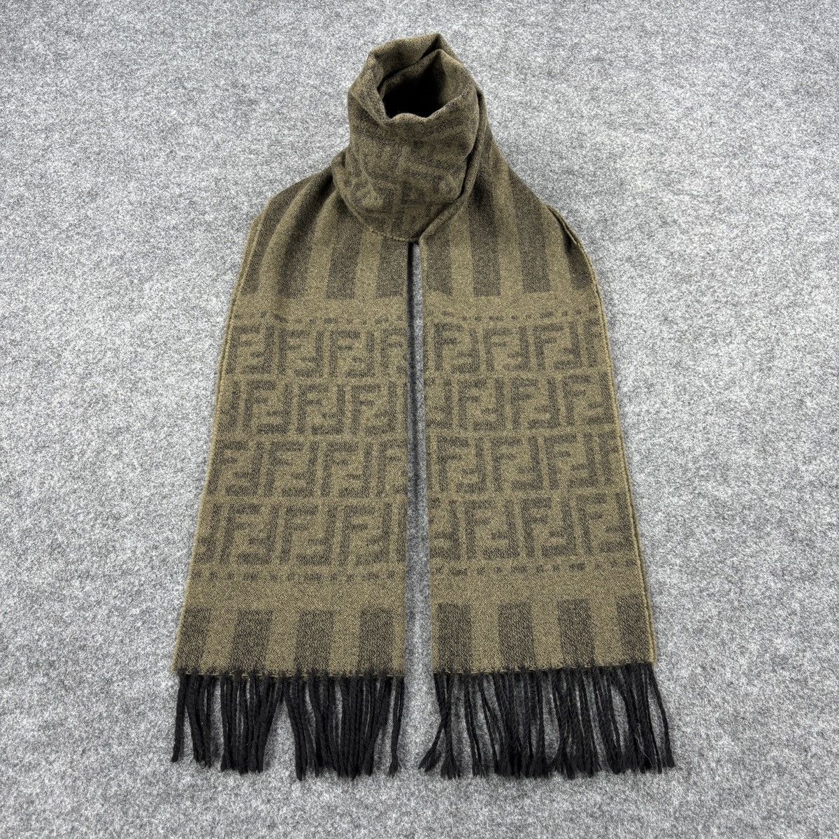 Fendi × Vintage Fendi Scarf # D705 # Muffler # Neckwear Size ONE SIZE - 1 Thumbnail