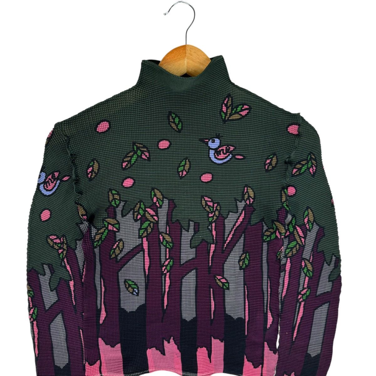 Pleats Please Issey Miyake 🌟ISSEY MIYAKE ME PLEATS PLEASE FLAPPY BIRDS LONG SLEEVE Size S / US 4 / IT 40 - 4 Thumbnail