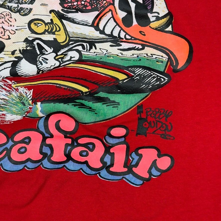 Jockey × Vintage Vintage Single Stitch Thunderboats Seafair Red T Shirt 80s Size US M / EU 48-50 / 2 - 4 Thumbnail