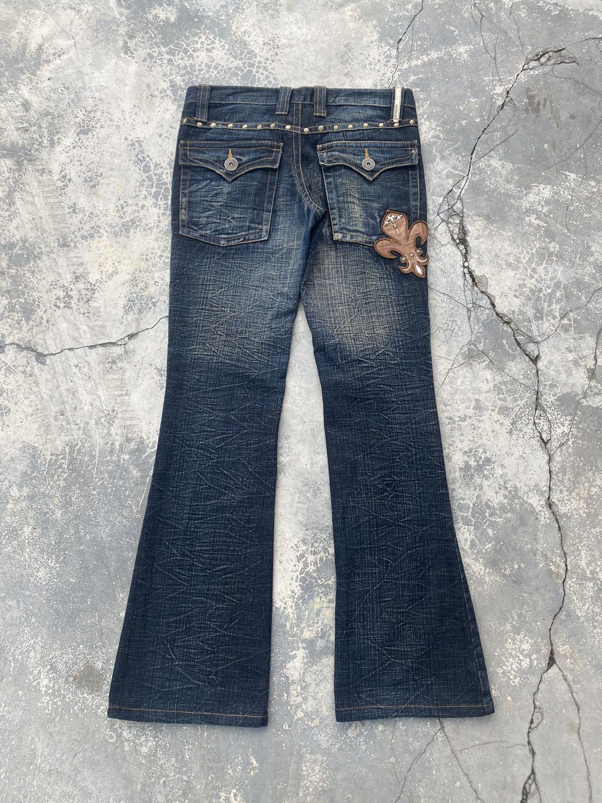 If Six Was Nine × Japanese Brand Studded Flare Size US 31 - 1 Thumbnail